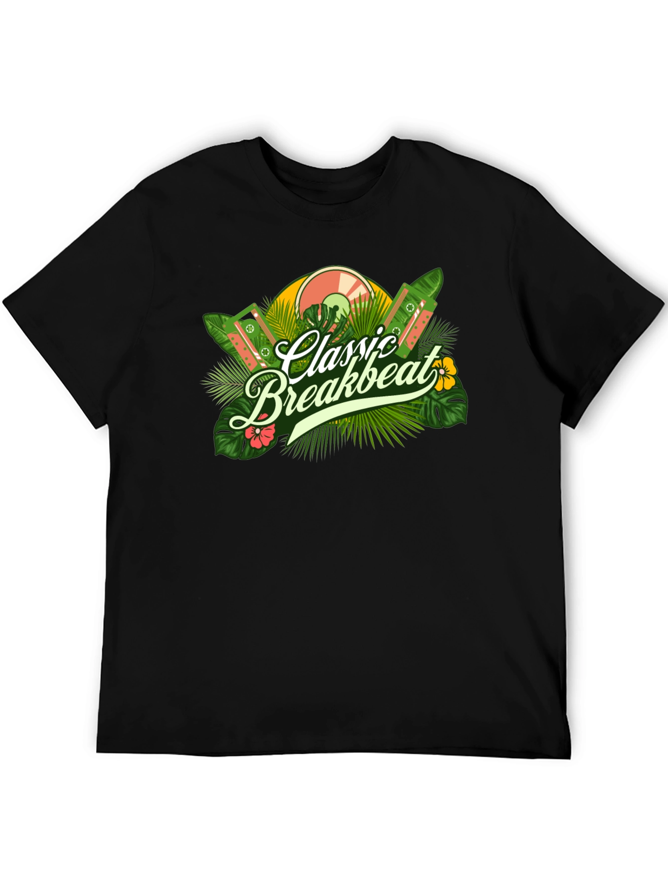 Classic Breakbeat Tropical Graphic Tee