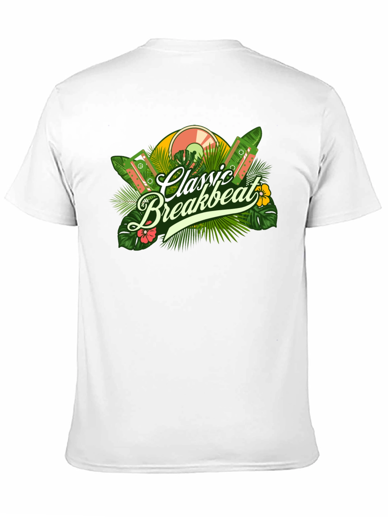 Classic Breakbeat Tropical Graphic Tee