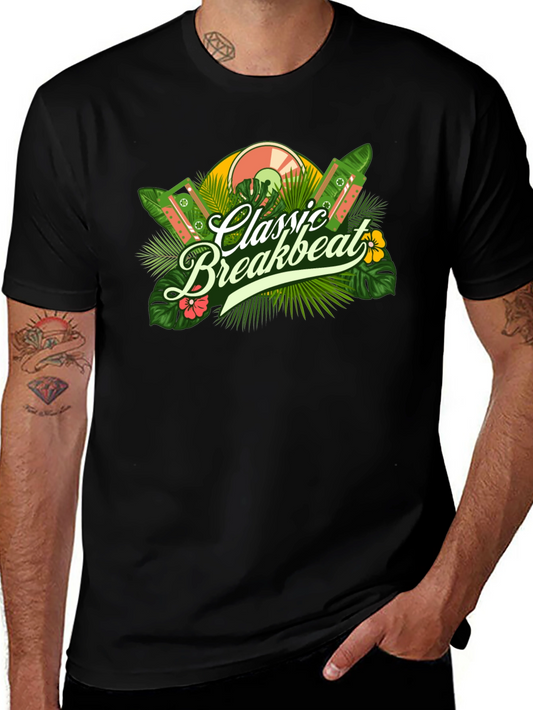 Classic Breakbeat Tropical Graphic Tee