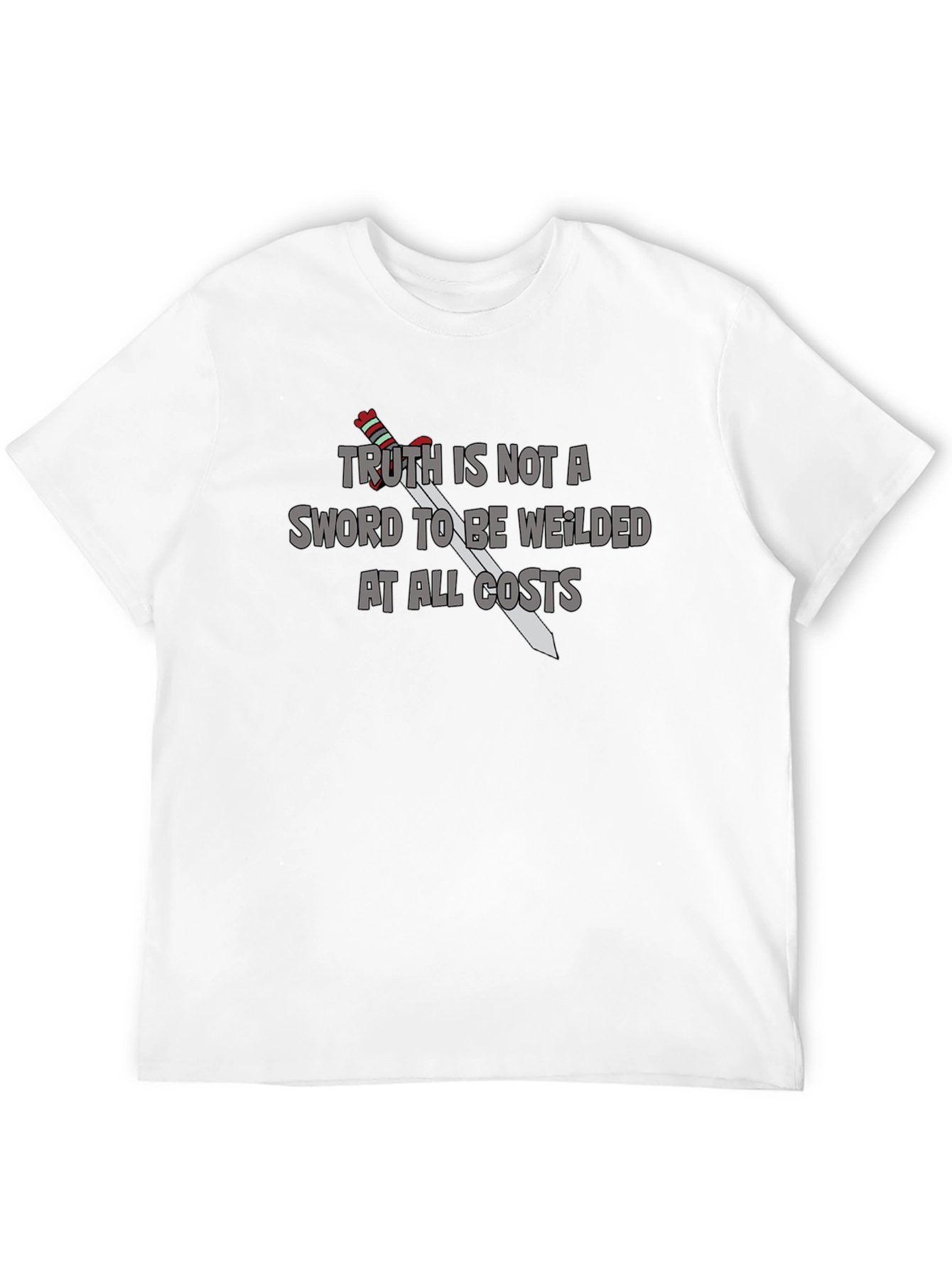 Truth Sword Tee - Graphic Novelty T-Shirt