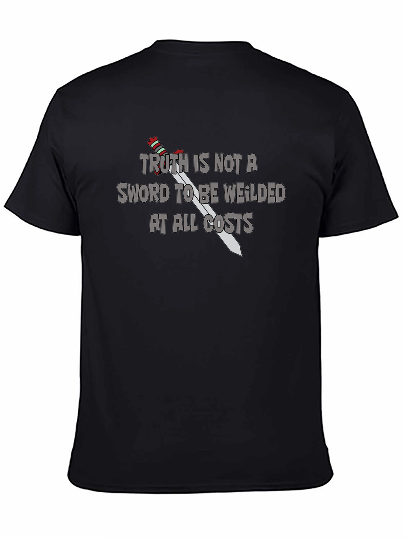 Truth Sword Tee - Graphic Novelty T-Shirt
