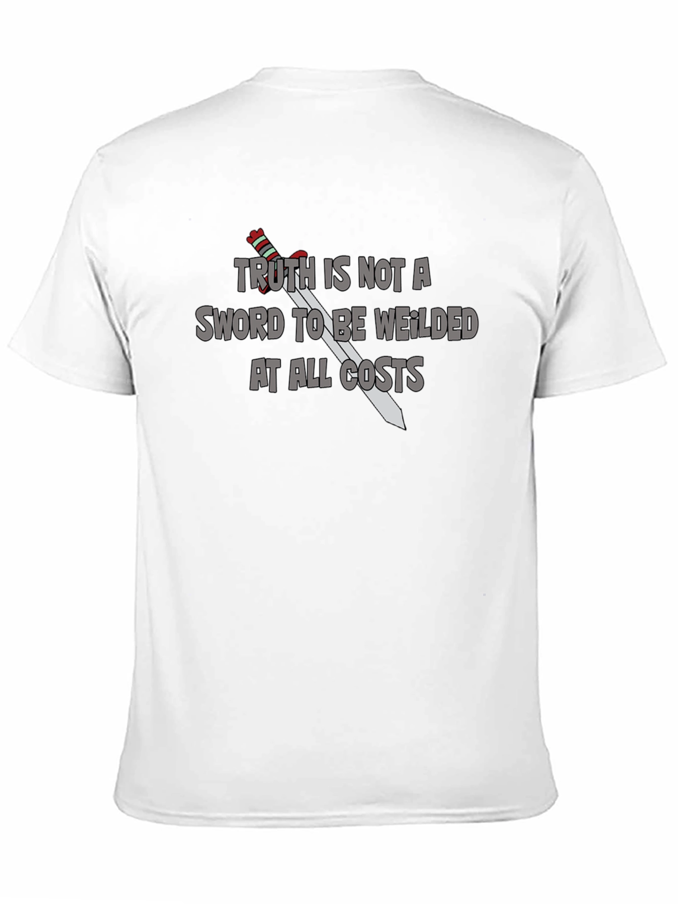 Truth Sword Tee - Graphic Novelty T-Shirt