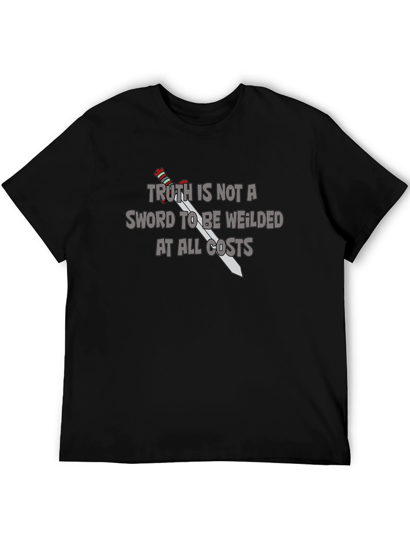Truth Sword Tee - Graphic Novelty T-Shirt