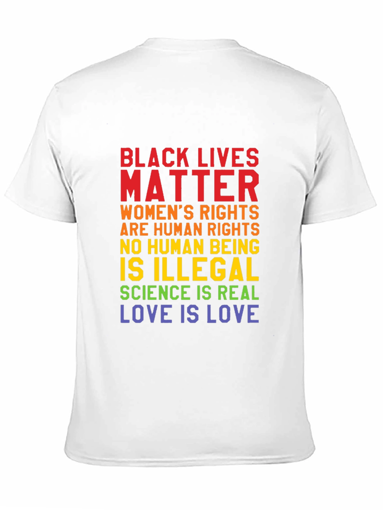 Black Lives Matter Womens Rights Equality T-Shirt