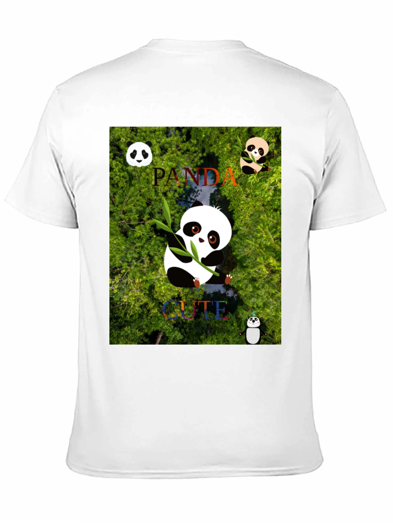 Cute Panda Graphic T-Shirt - Unique Design