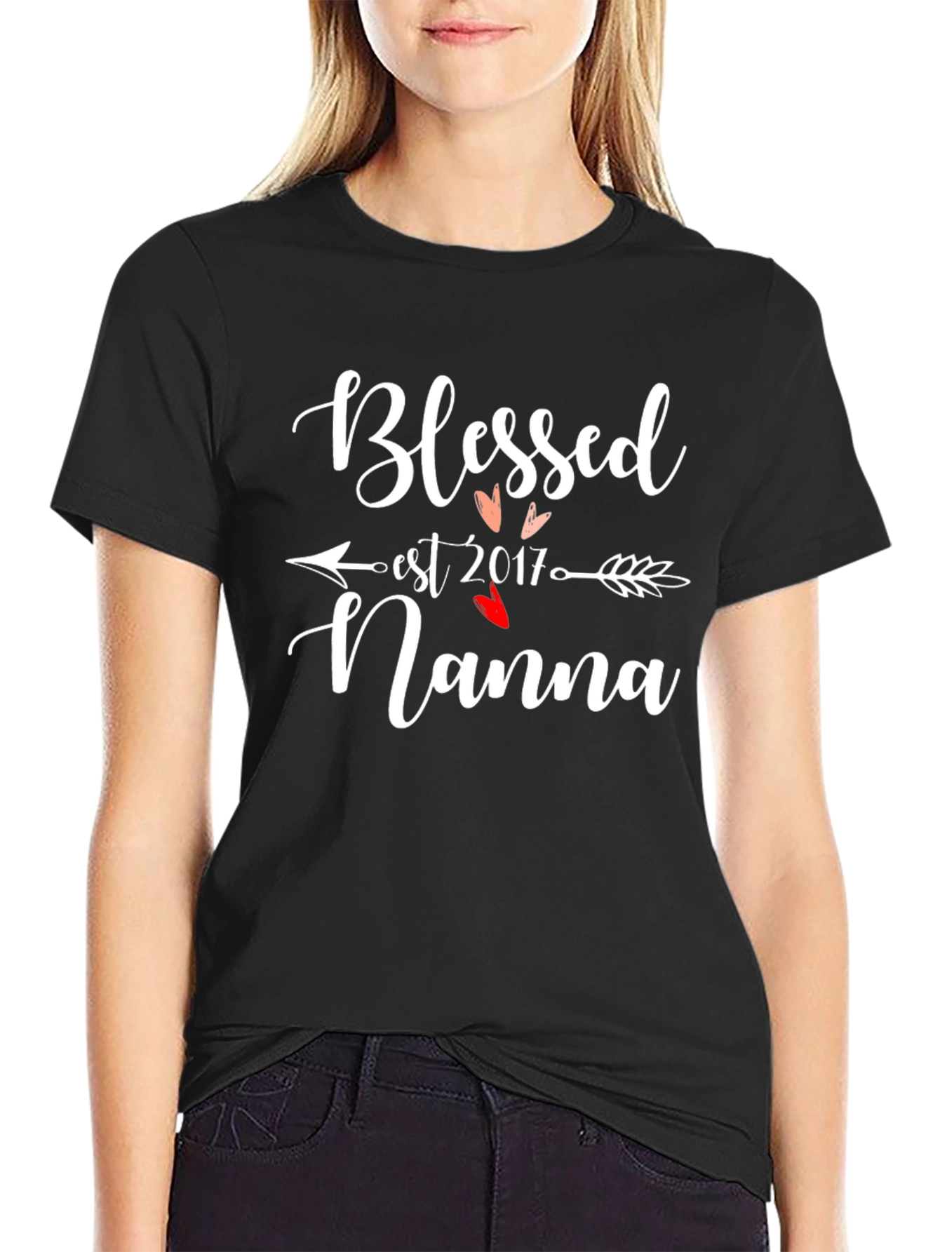 Blessed Nanna Est. 2017 T-Shirt