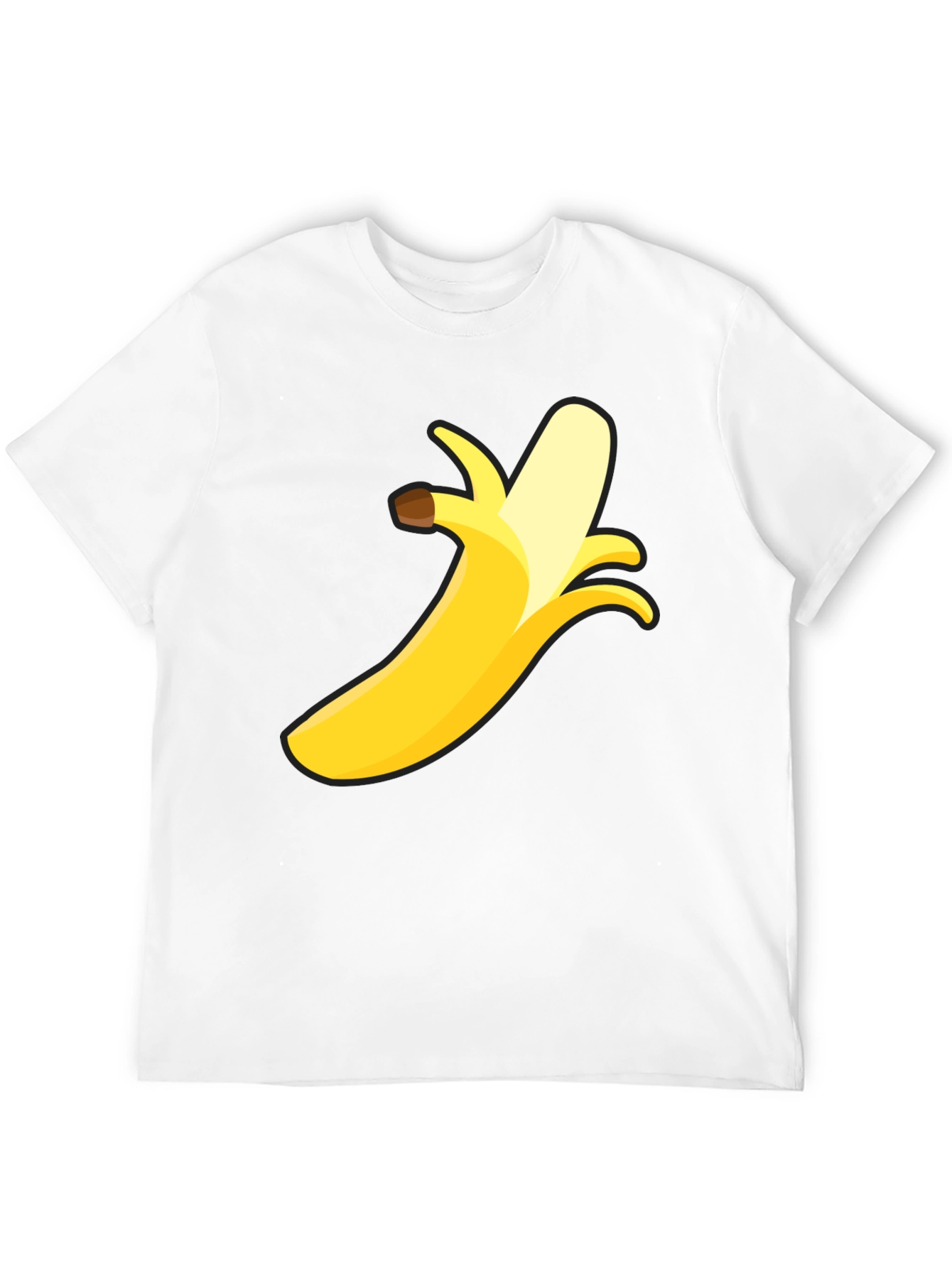 Banana Graphic Black T-Shirt - Fun & Quirky