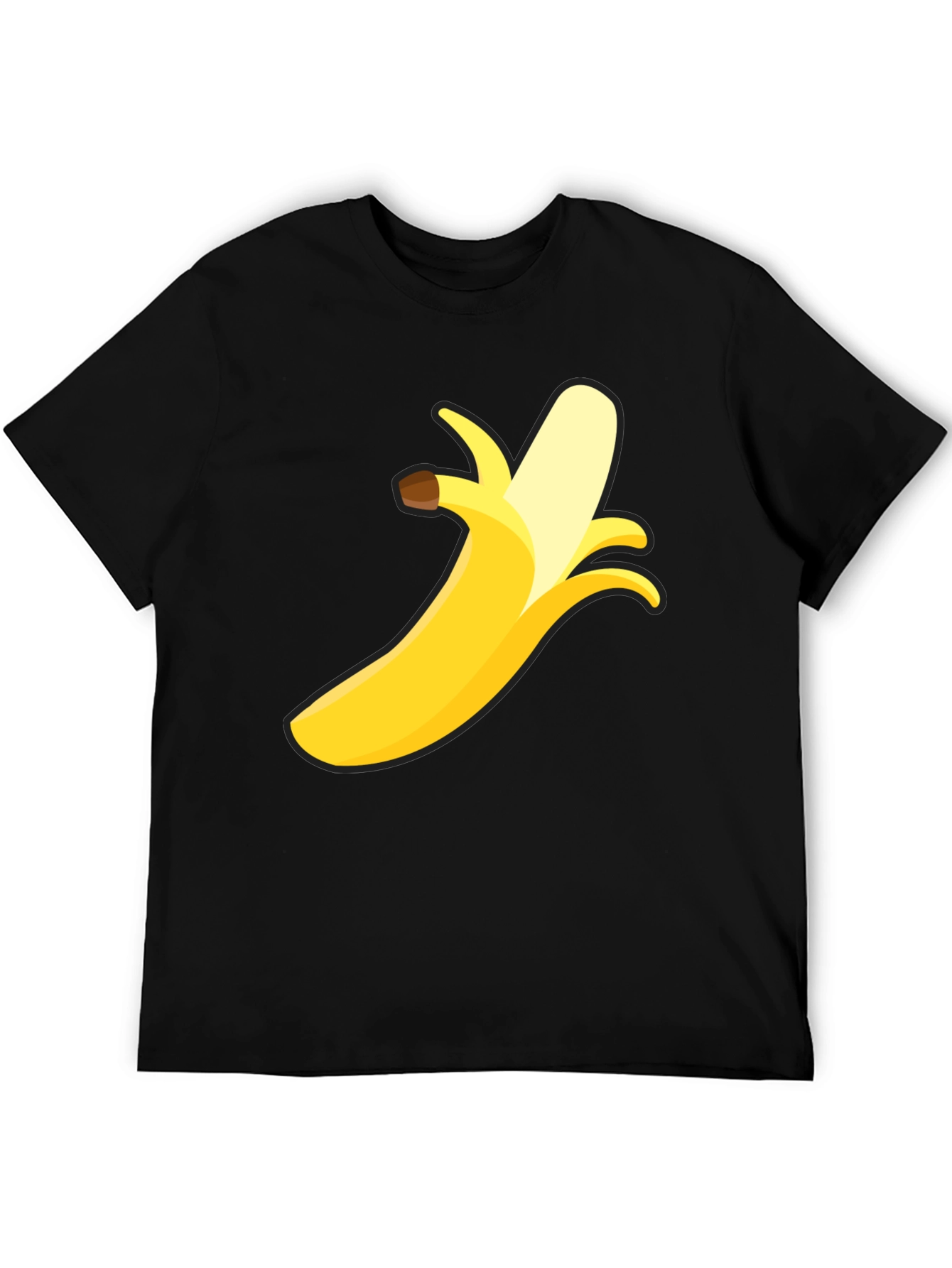 Banana Graphic Black T-Shirt - Fun & Quirky