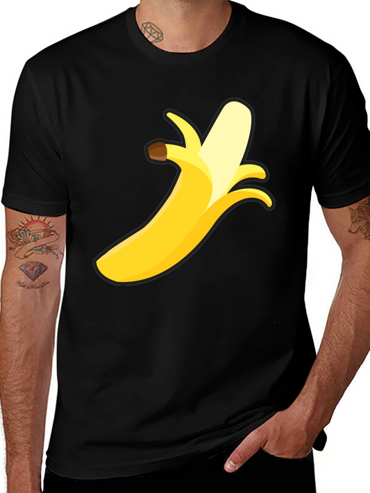 Banana Graphic Black T-Shirt - Fun & Quirky