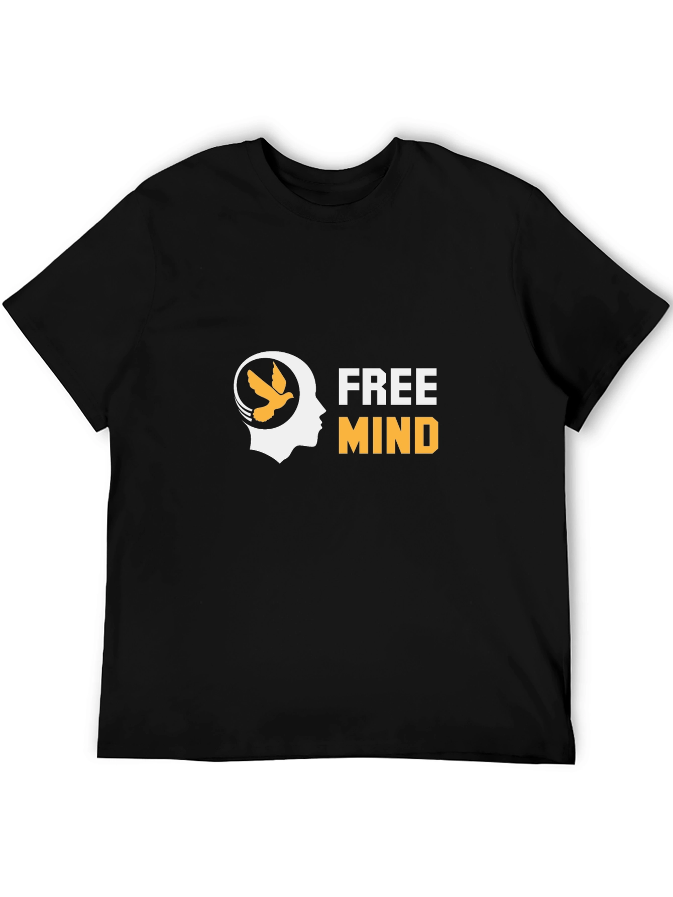 Free Mind Graphic Tee - Stylish Cotton Comfort