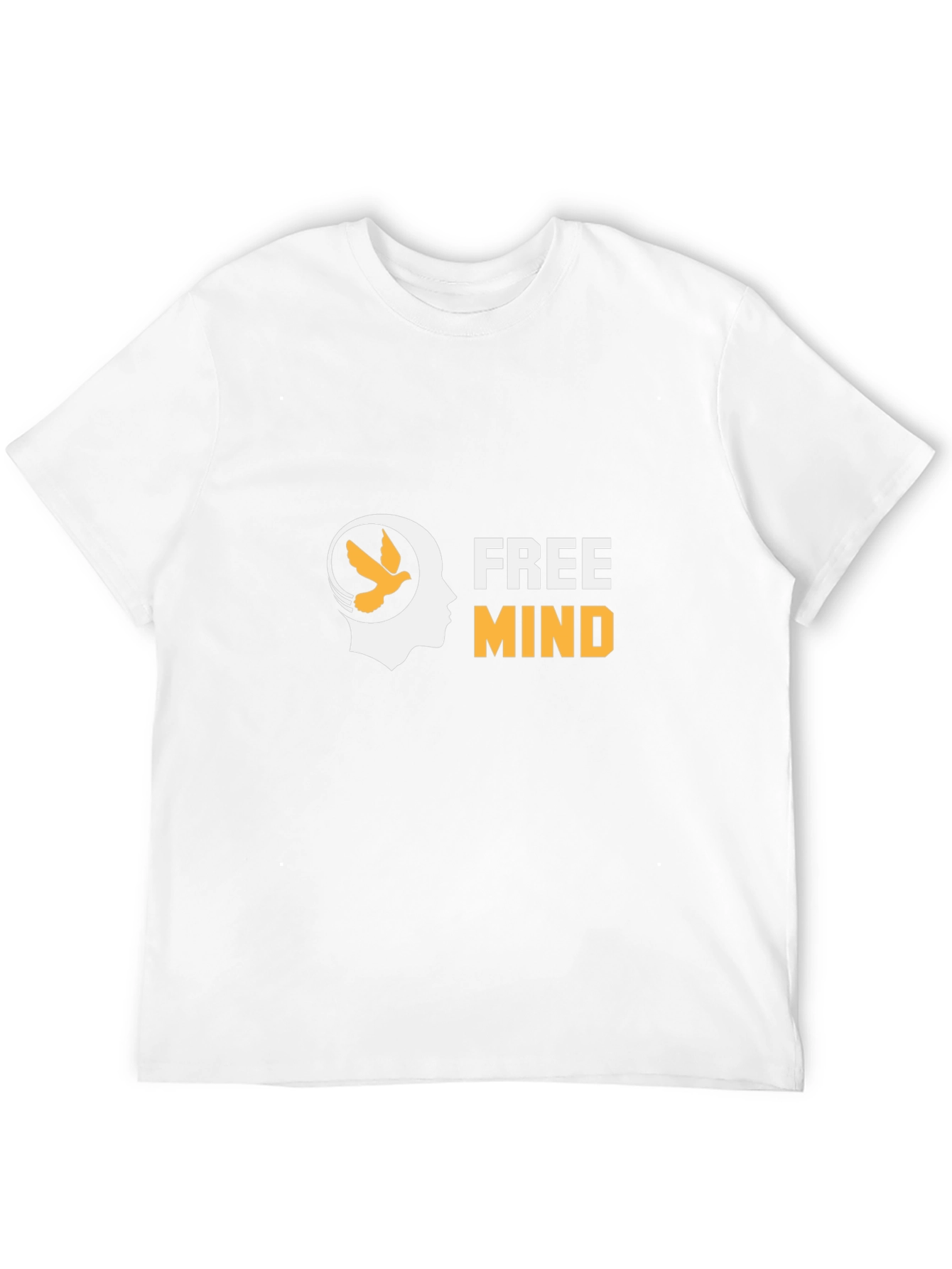 Free Mind Graphic Tee - Stylish Cotton Comfort
