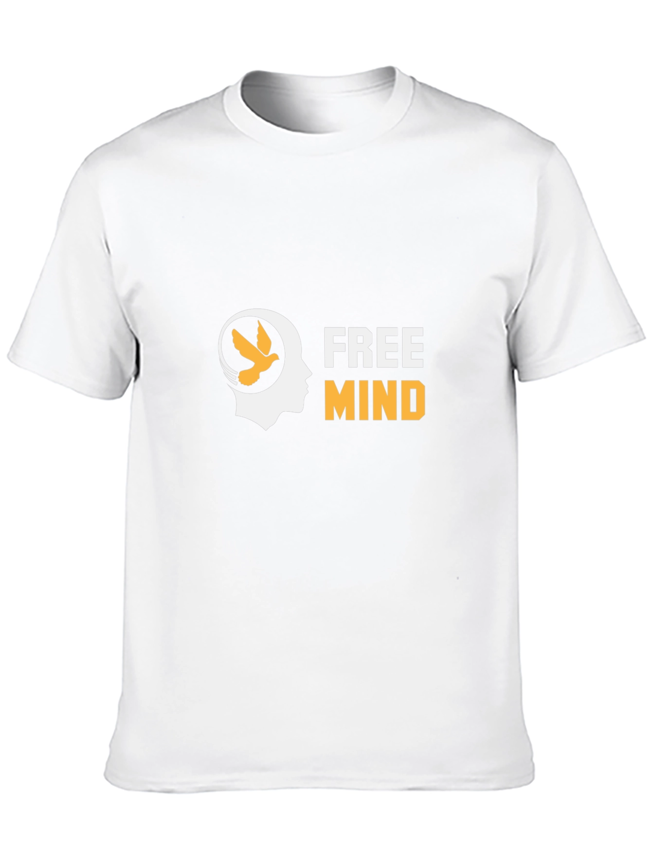 Free Mind Graphic Tee - Stylish Cotton Comfort