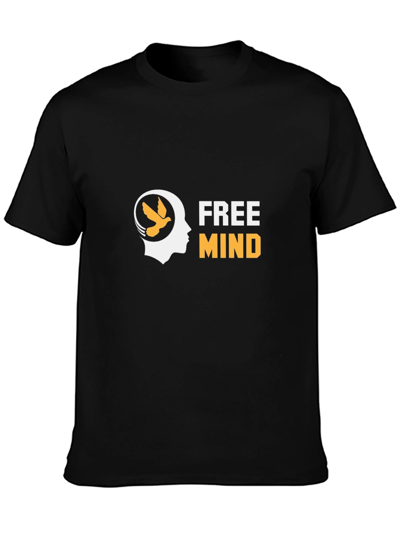 Free Mind Graphic Tee - Stylish Cotton Comfort