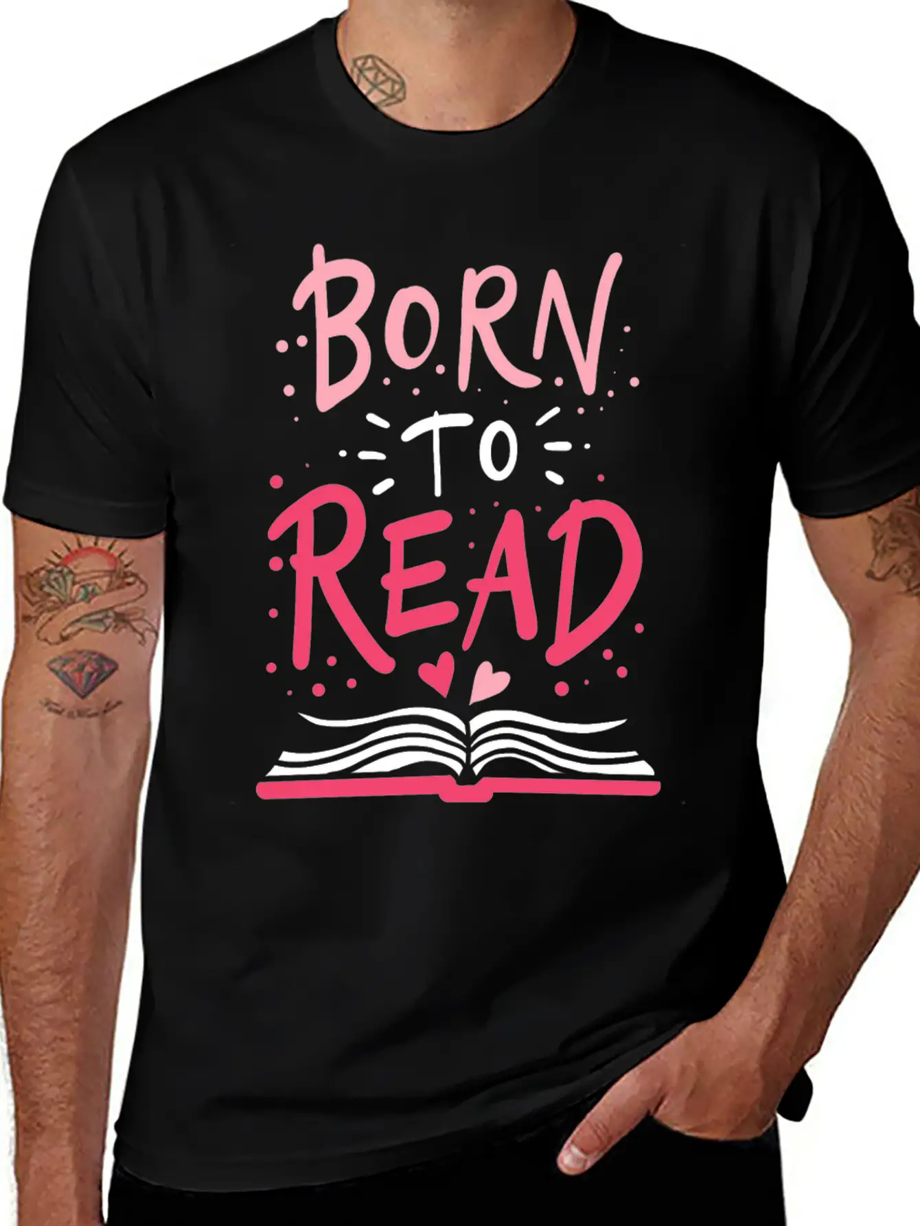 Book Reader Read Unisex Casual T-Shirt – Clean Design For Daily Comfort