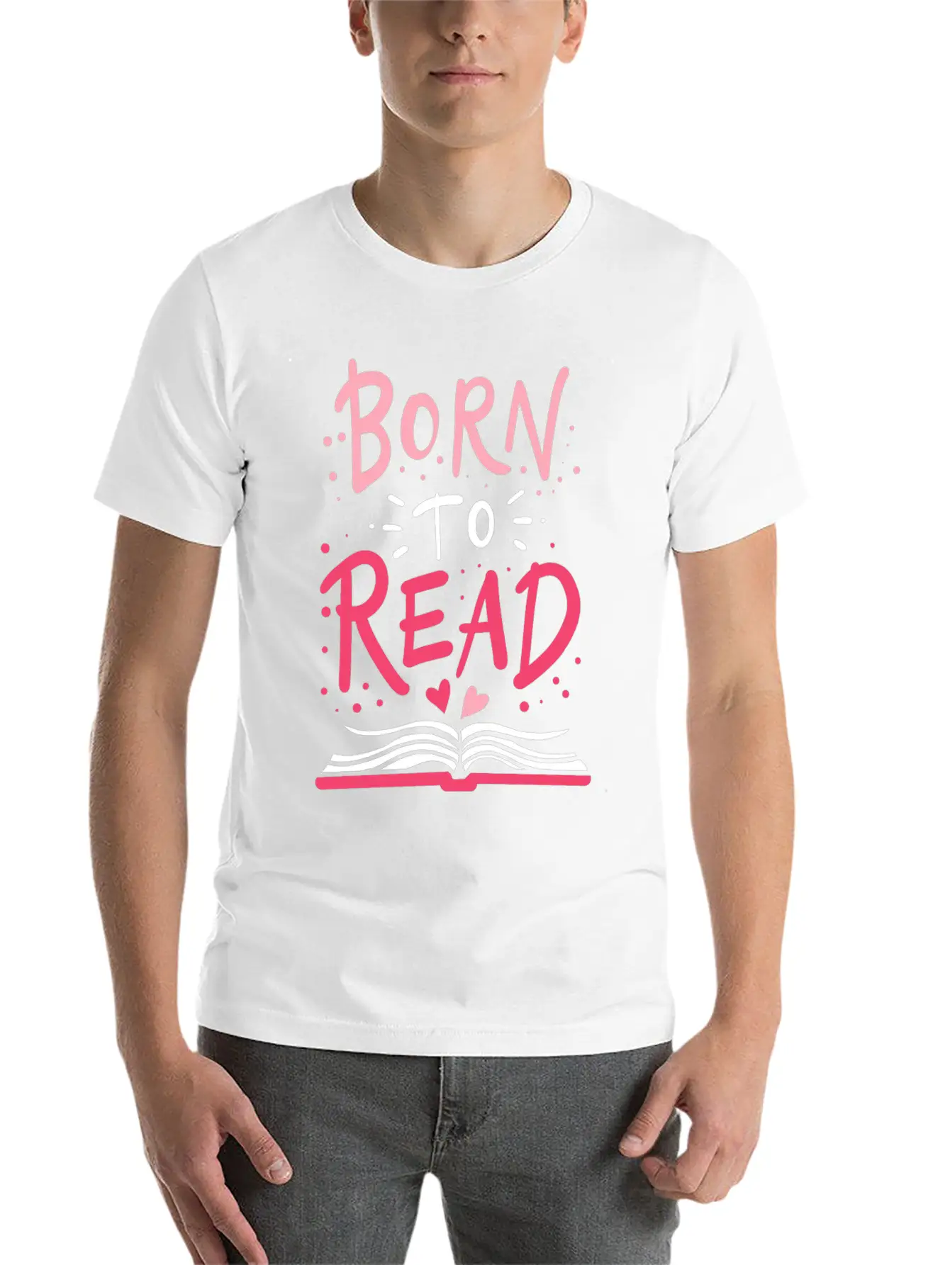 Book Reader Read Unisex Casual T-Shirt – Clean Design For Daily Comfort