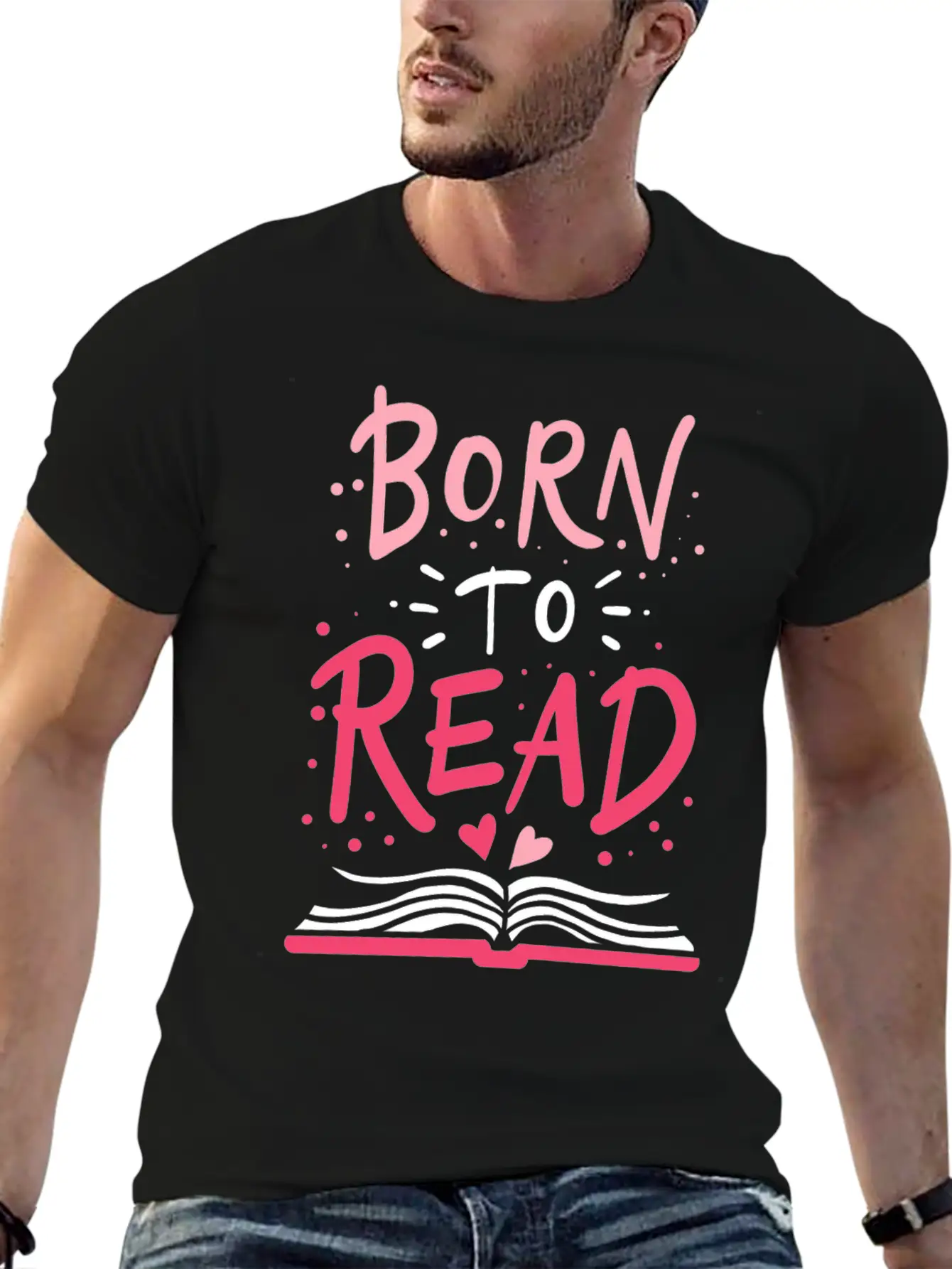 Book Reader Read Unisex Casual T-Shirt – Clean Design For Daily Comfort