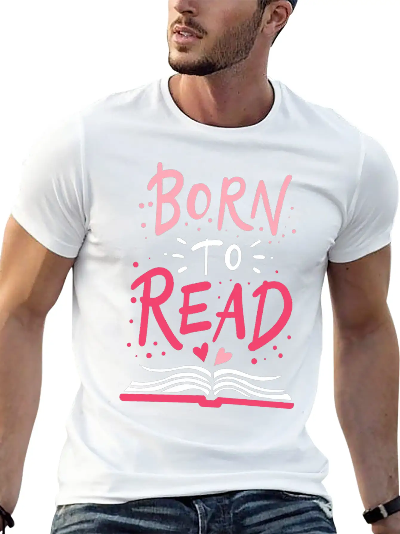 Book Reader Read Unisex Casual T-Shirt – Clean Design For Daily Comfort