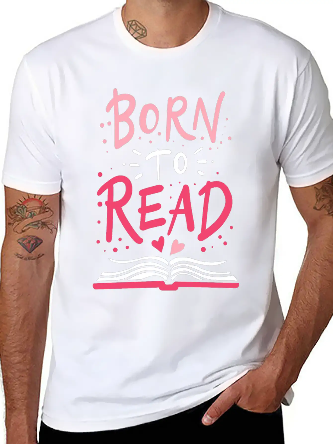Book Reader Read Unisex Casual T-Shirt – Clean Design For Daily Comfort