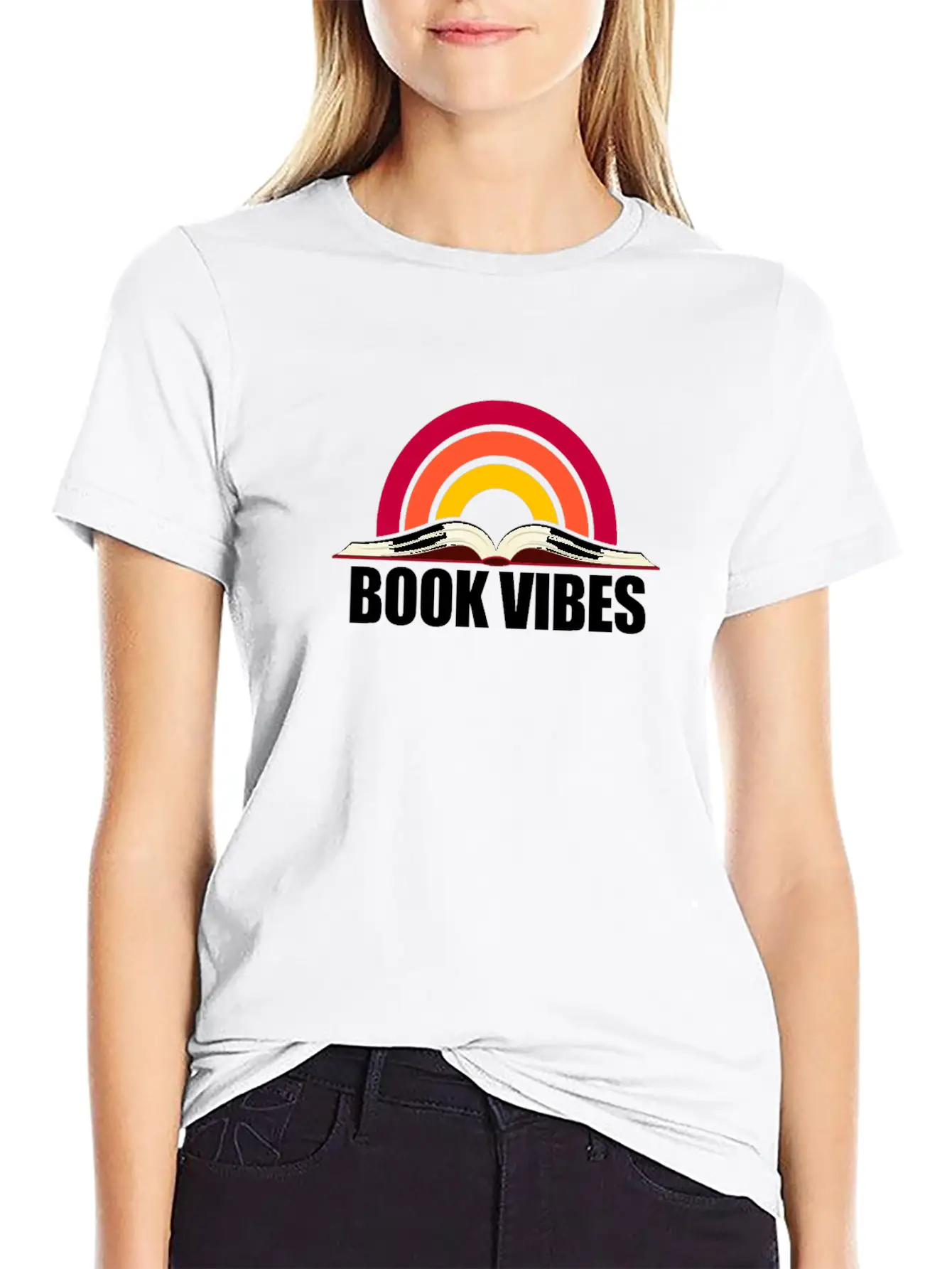 Book Vibes, Reading Unisex Casual T-Shirt – Clean Design For Daily Comfort