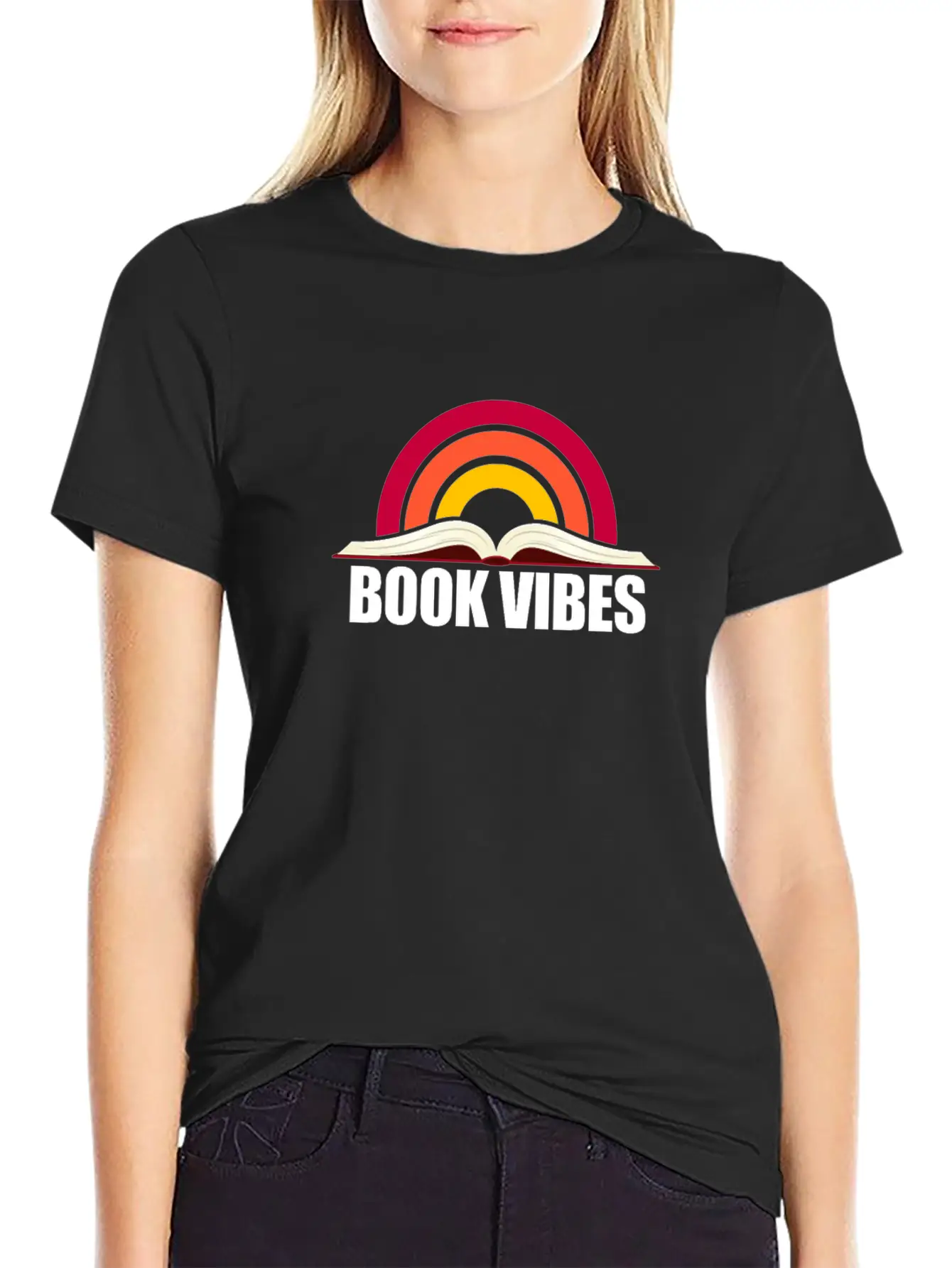 Book Vibes, Reading Unisex Casual T-Shirt – Clean Design For Daily Comfort