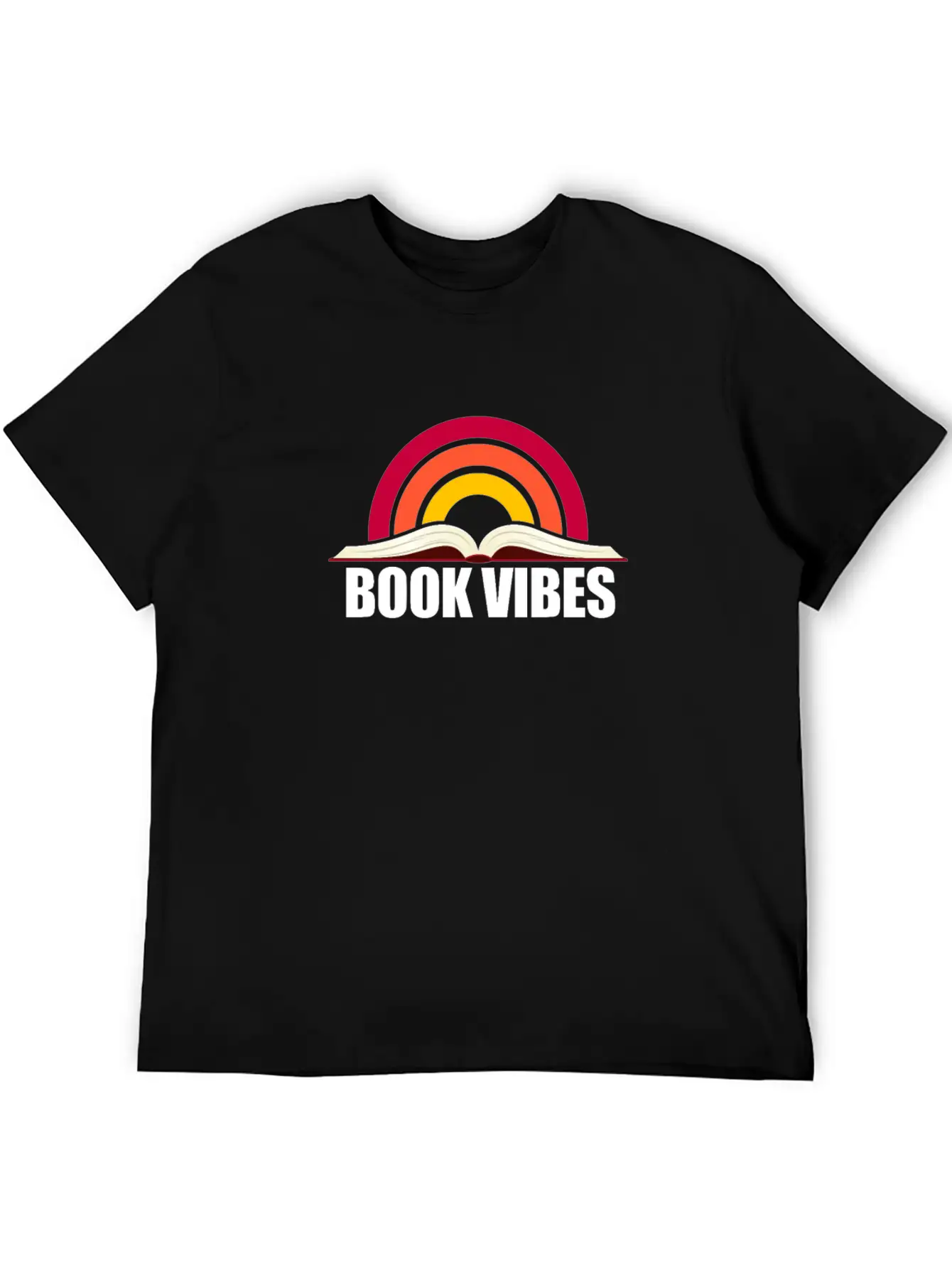 Book Vibes, Reading Unisex Casual T-Shirt – Clean Design For Daily Comfort