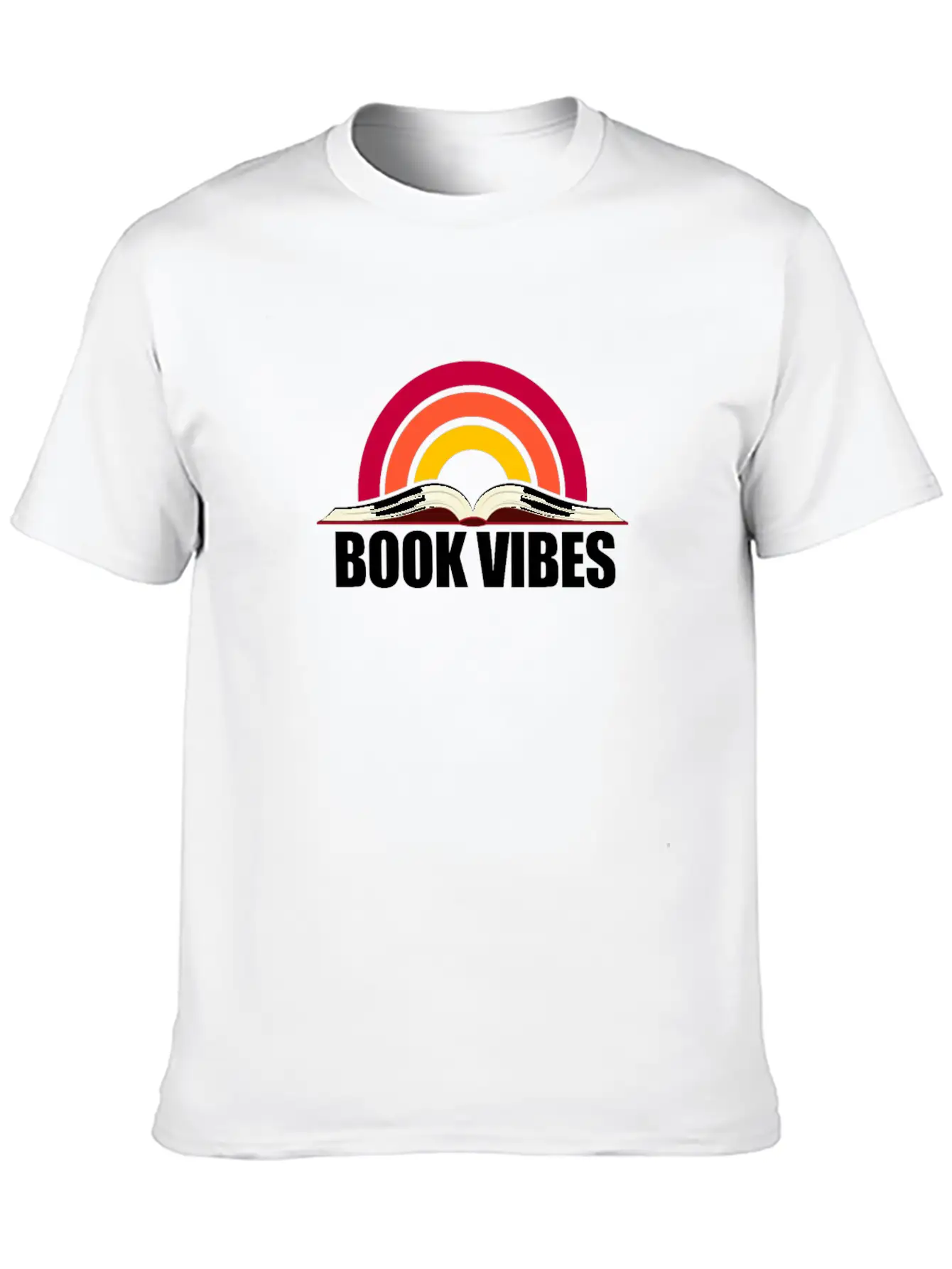 Book Vibes, Reading Unisex Casual T-Shirt – Clean Design For Daily Comfort