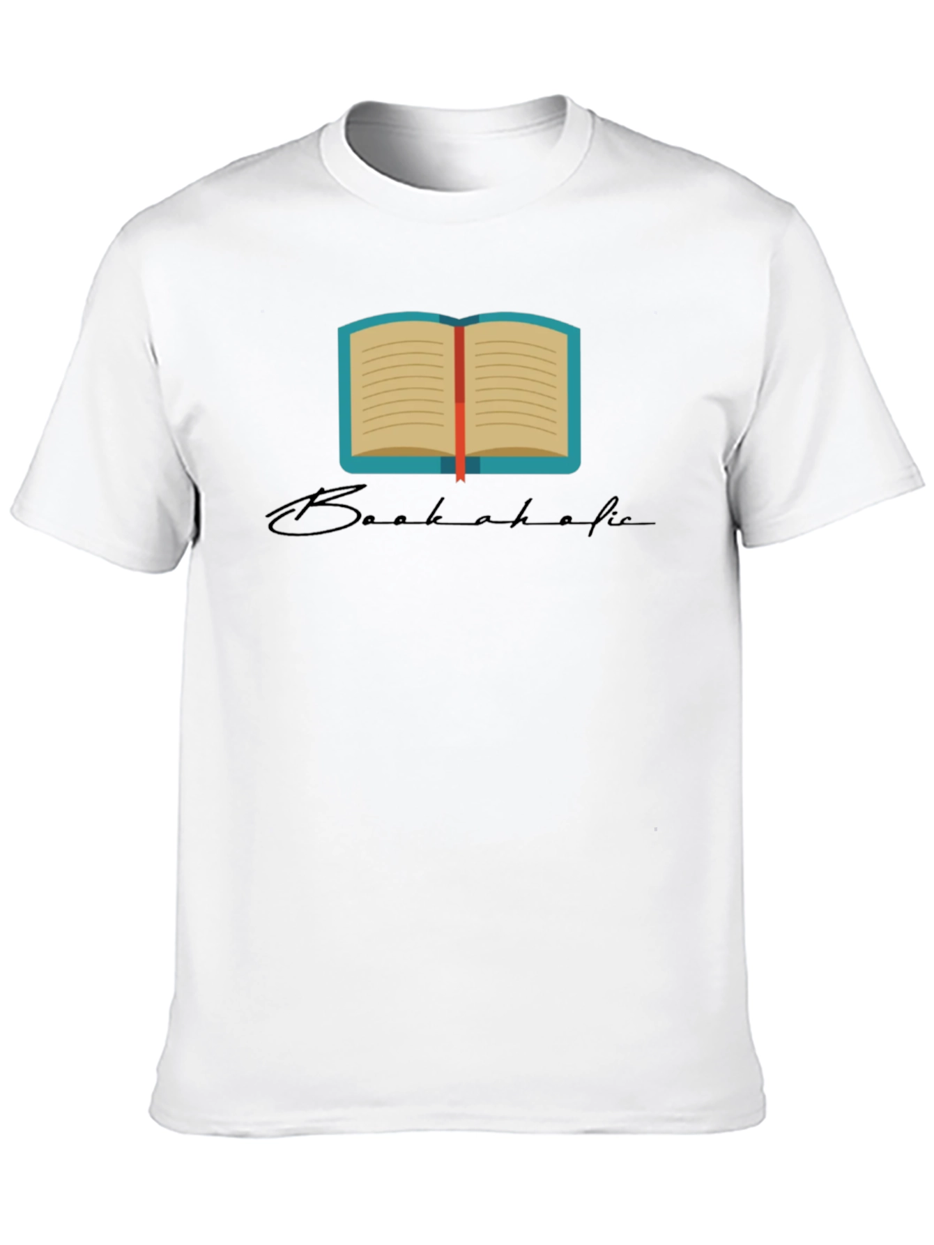 Bookaholic Black T-Shirt - Read On!