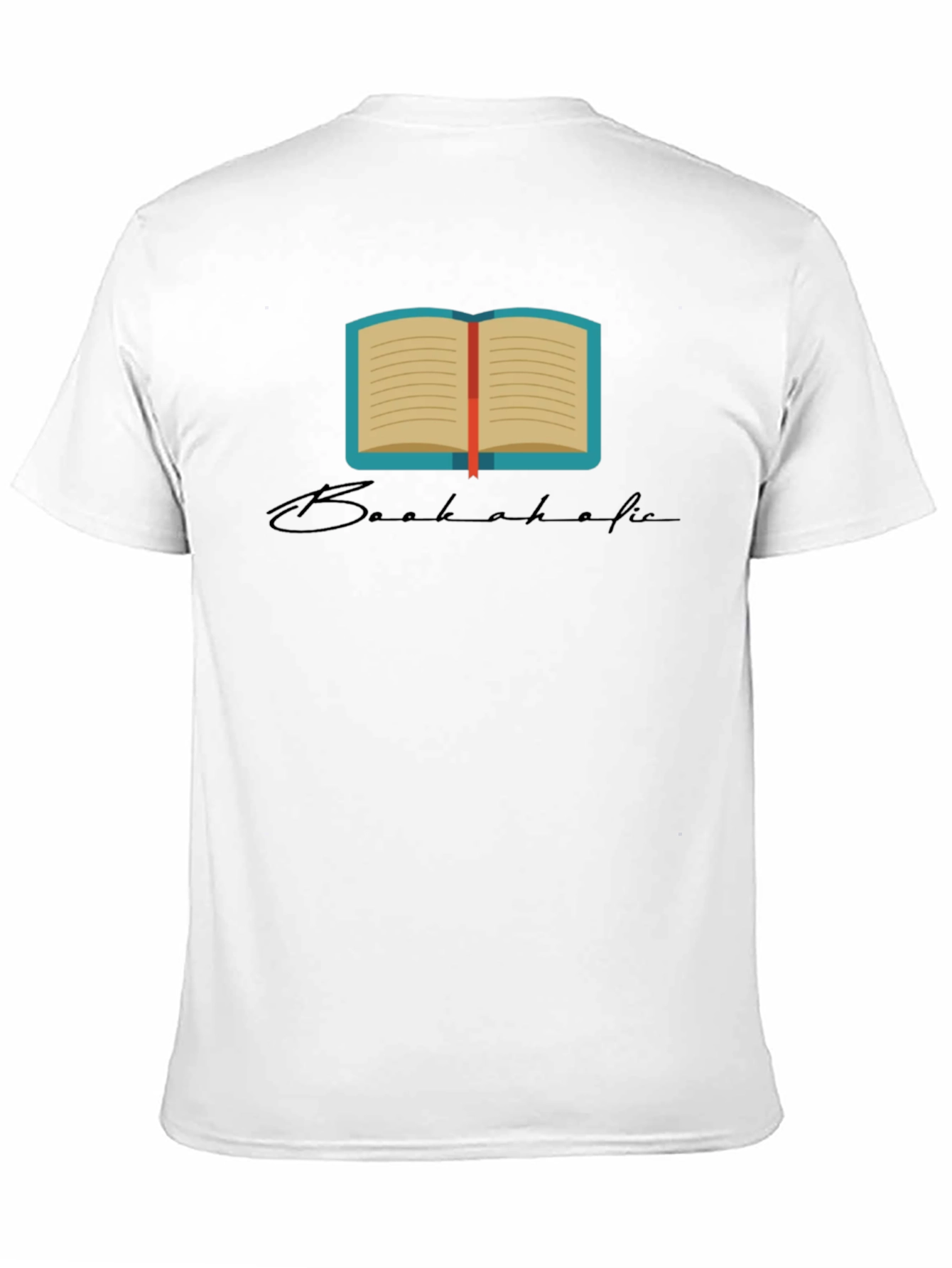 Bookaholic Black T-Shirt - Read On!