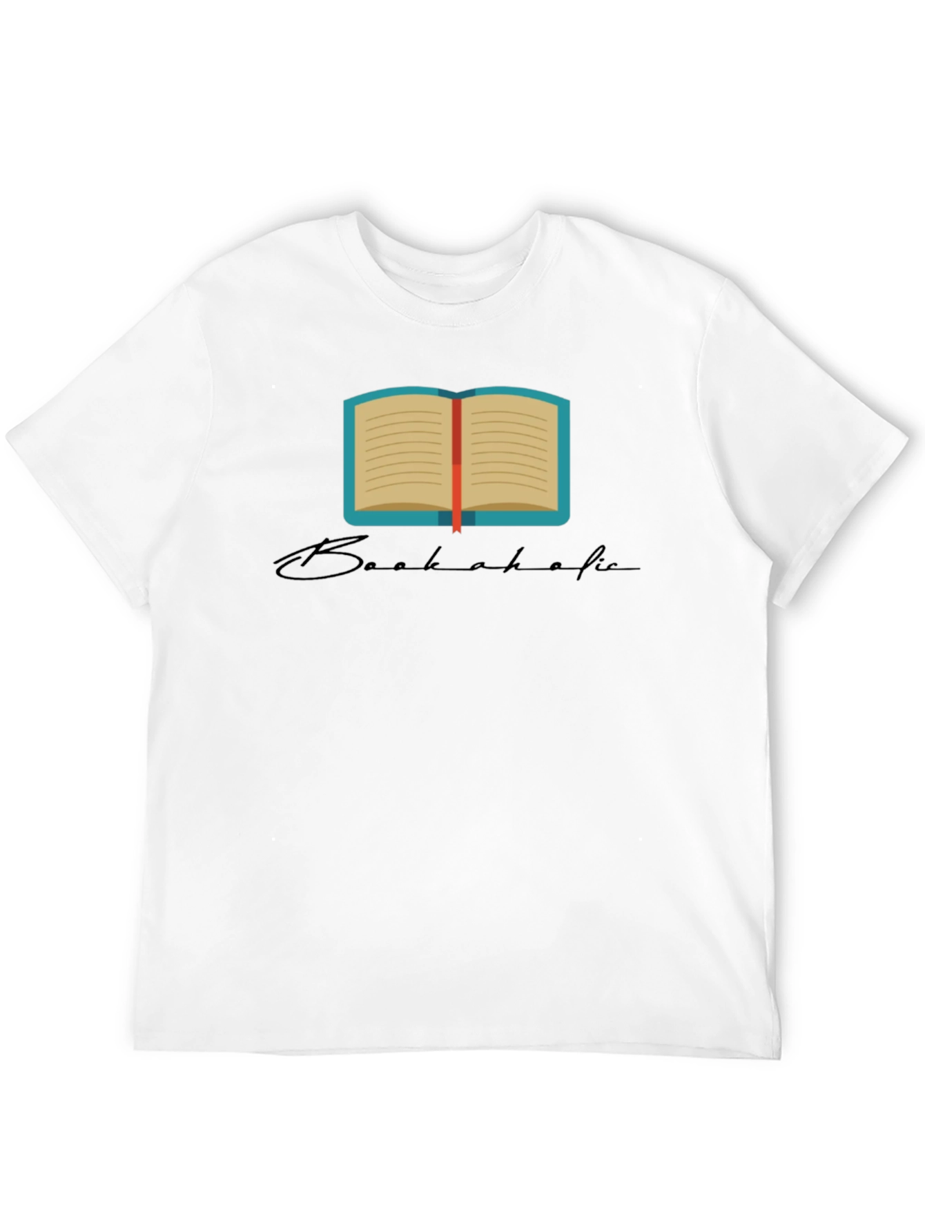 Bookaholic Black T-Shirt - Read On!