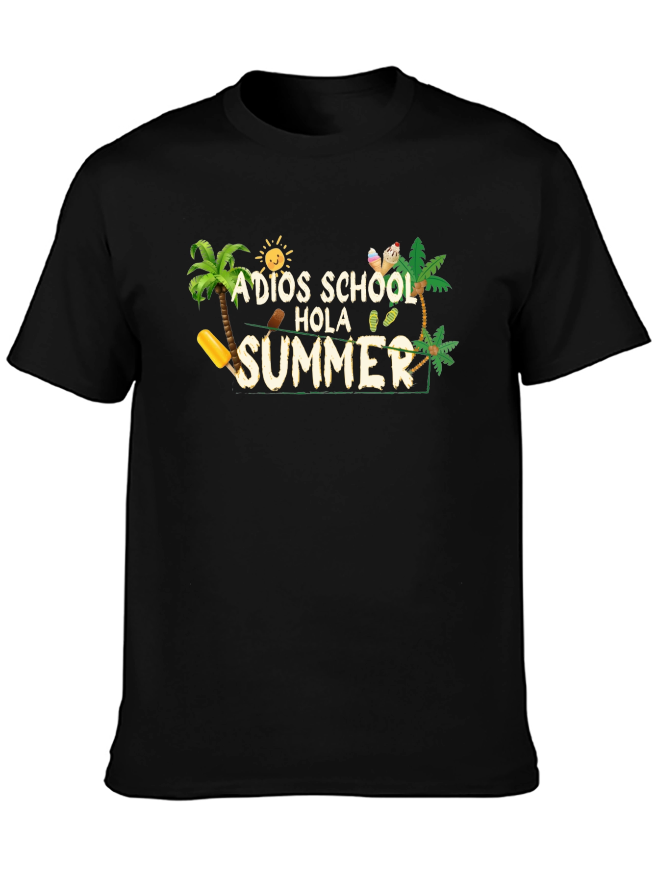 Adios School Hola Summer Graphic Tee