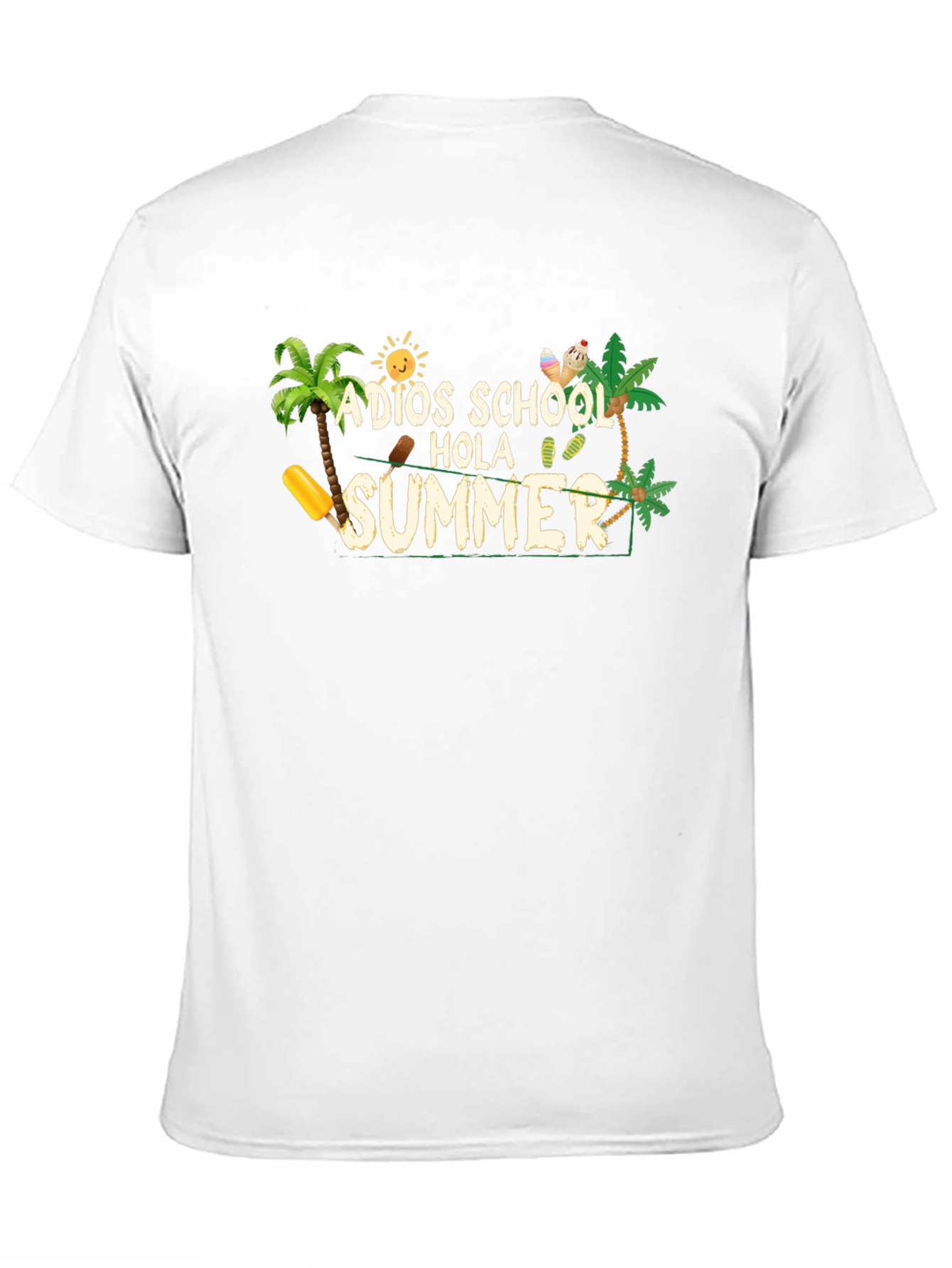 Adios School Hola Summer Graphic Tee