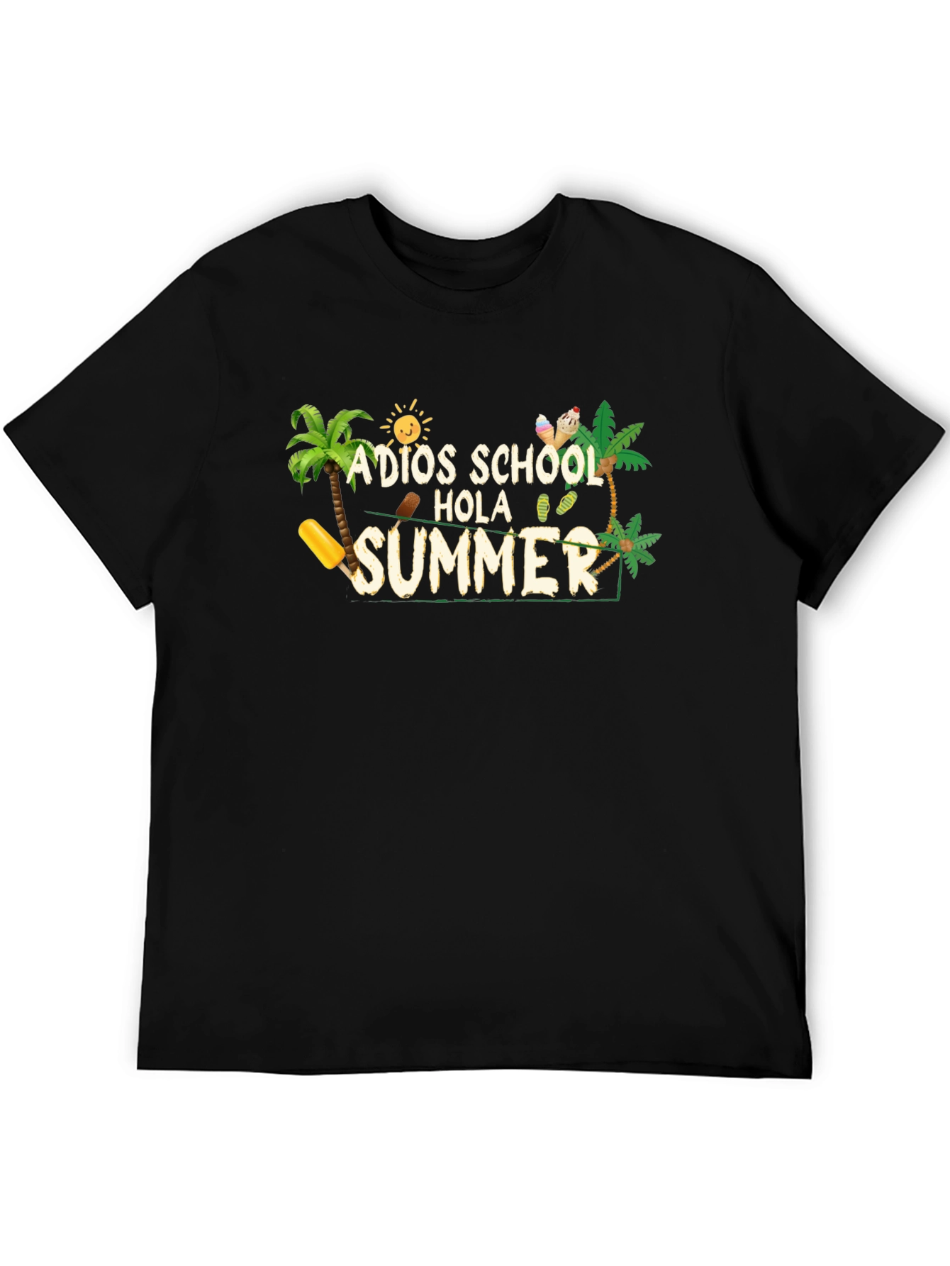 Adios School Hola Summer Graphic Tee