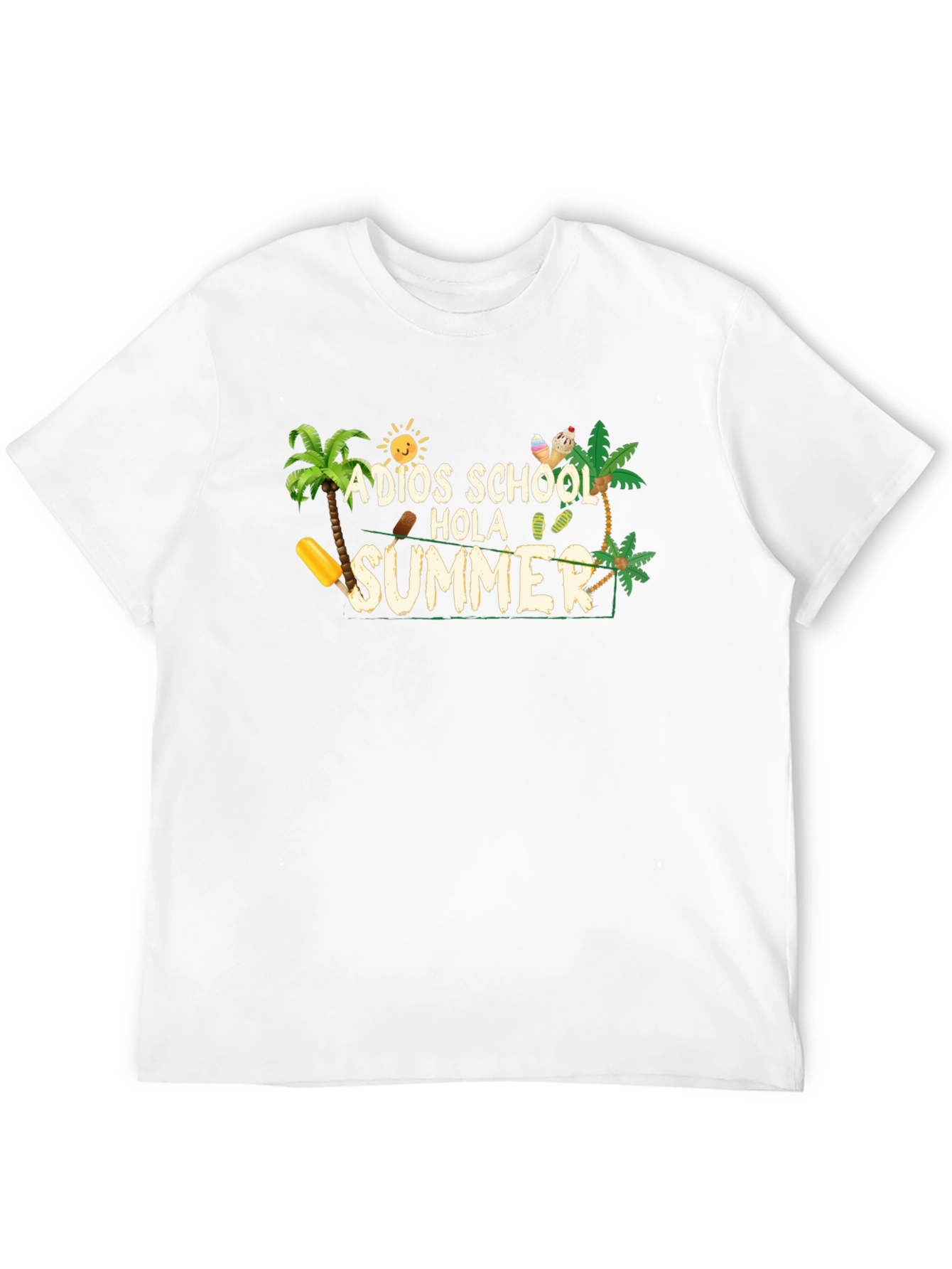 Adios School Hola Summer Graphic Tee