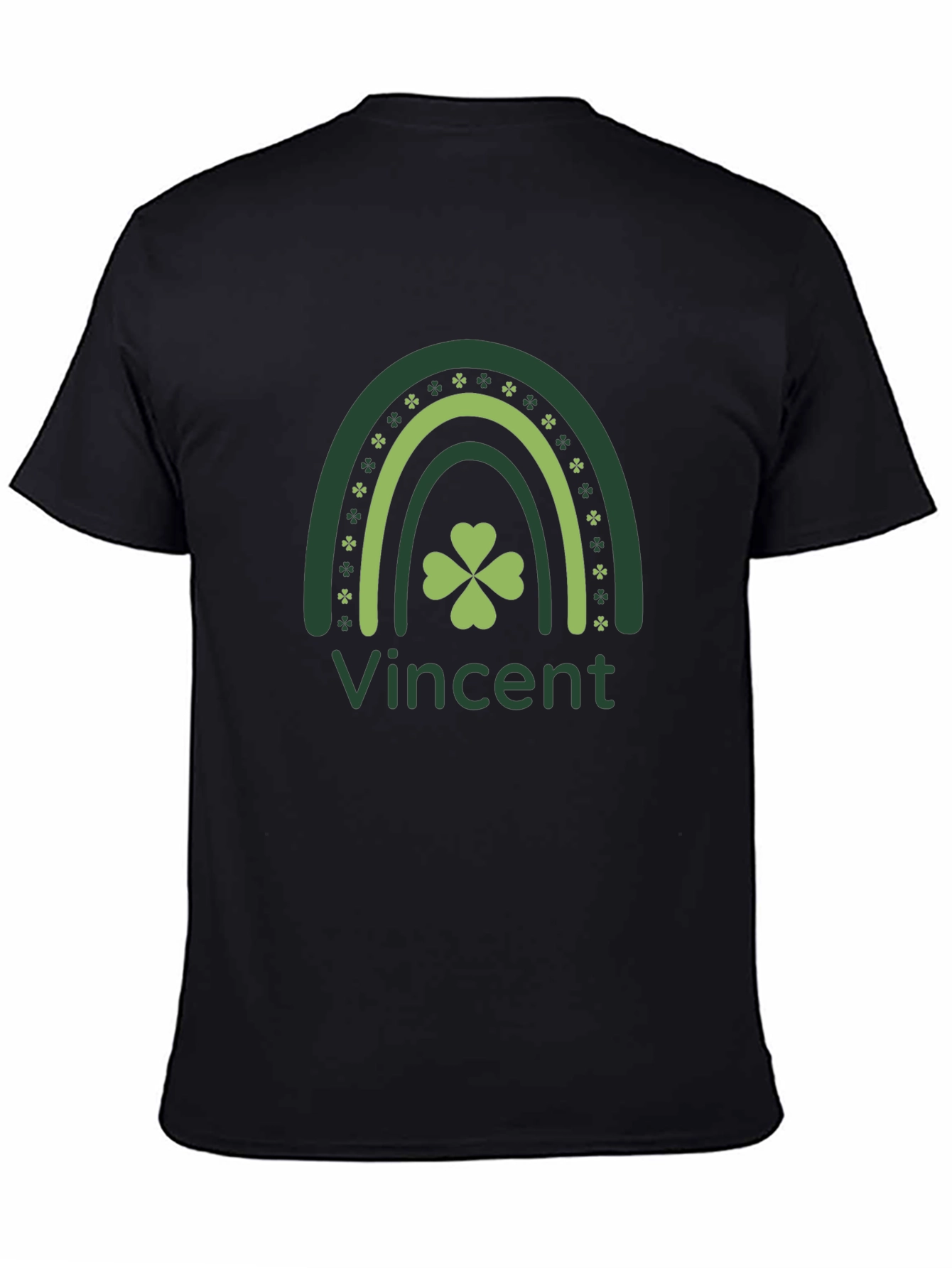 St. Patricks Day Vincent Rainbow T-Shirt