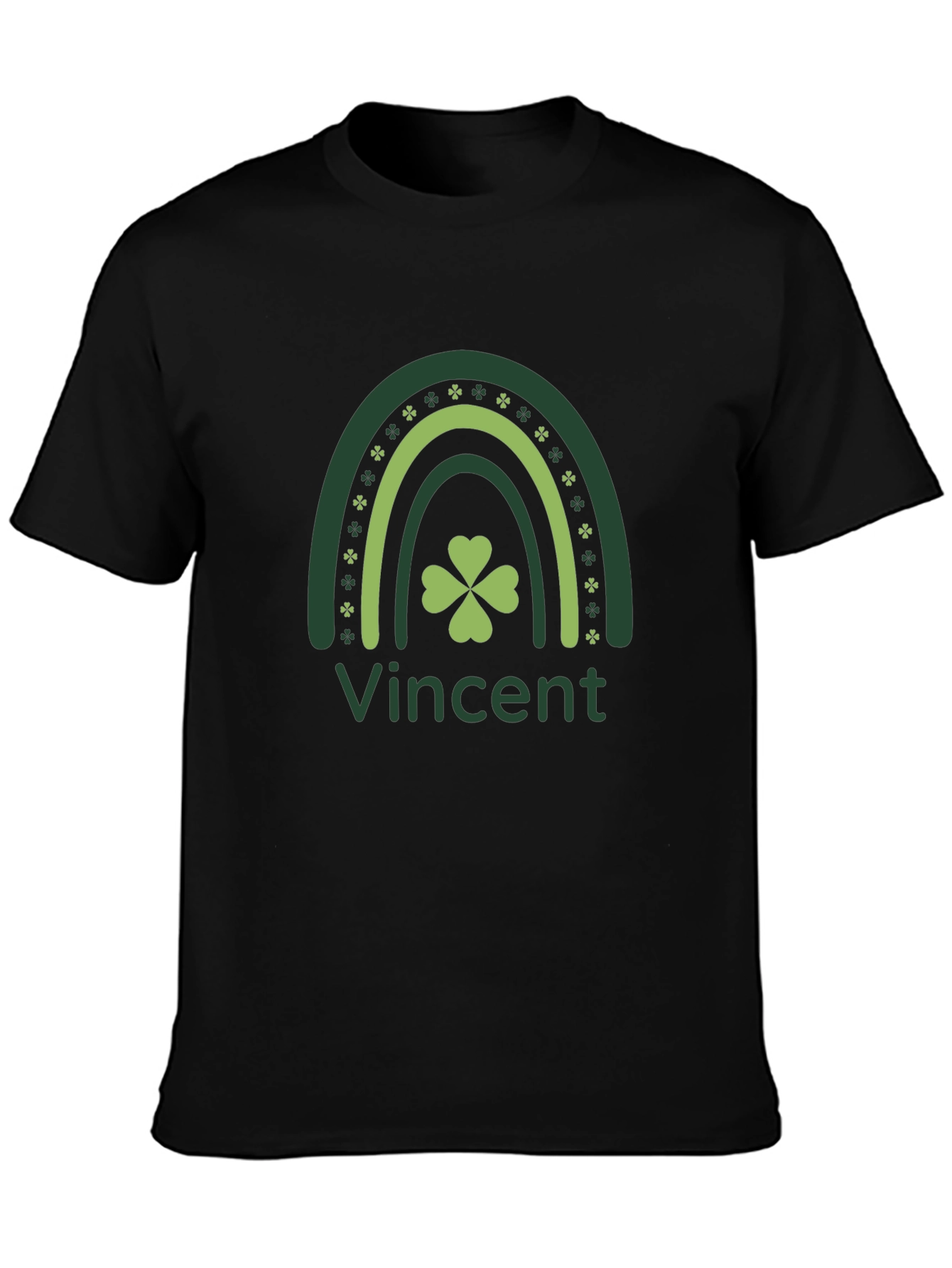 St. Patricks Day Vincent Rainbow T-Shirt