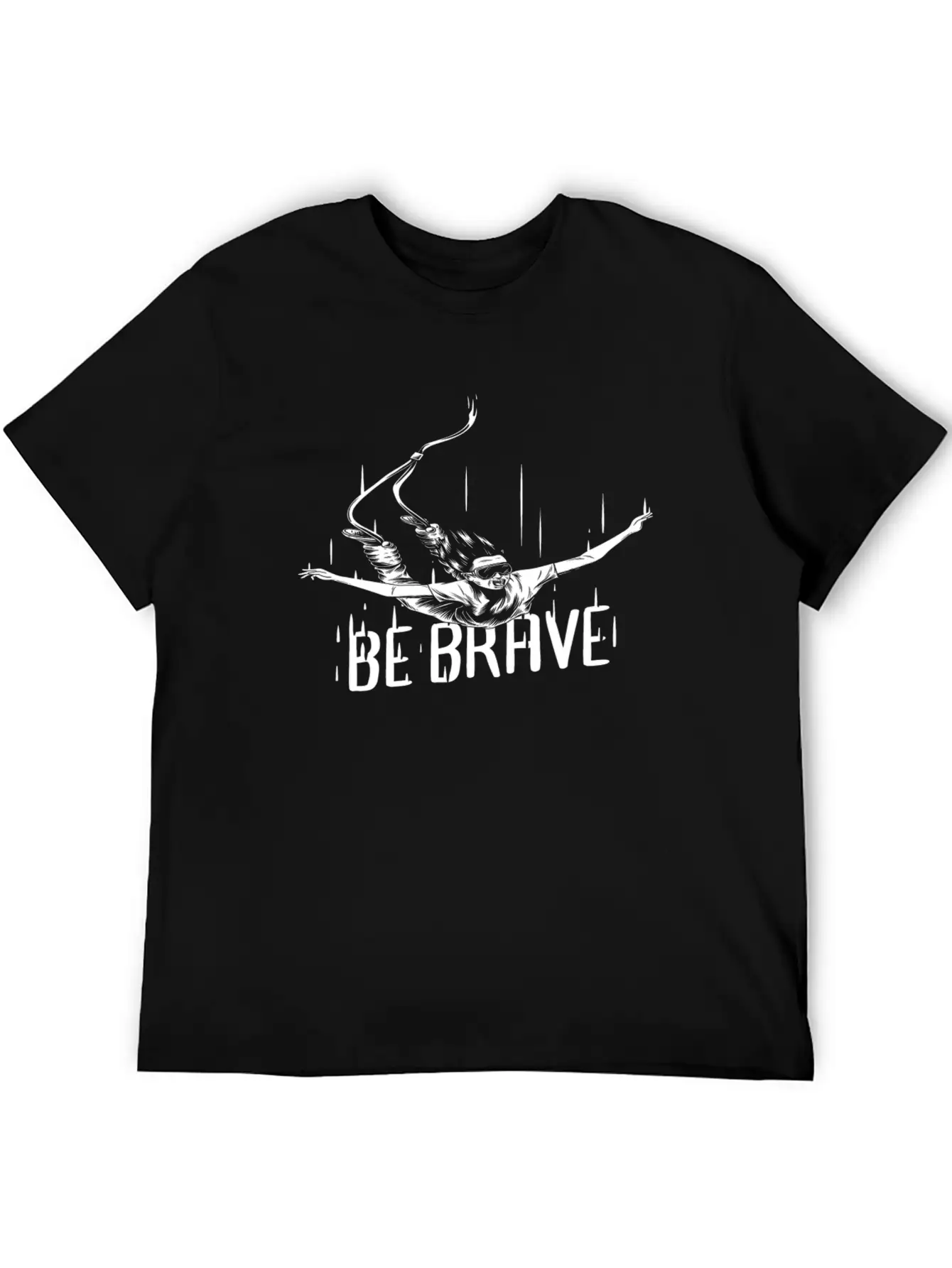 Brave Unisex Casual T-Shirt – Clean Design For Daily Comfort