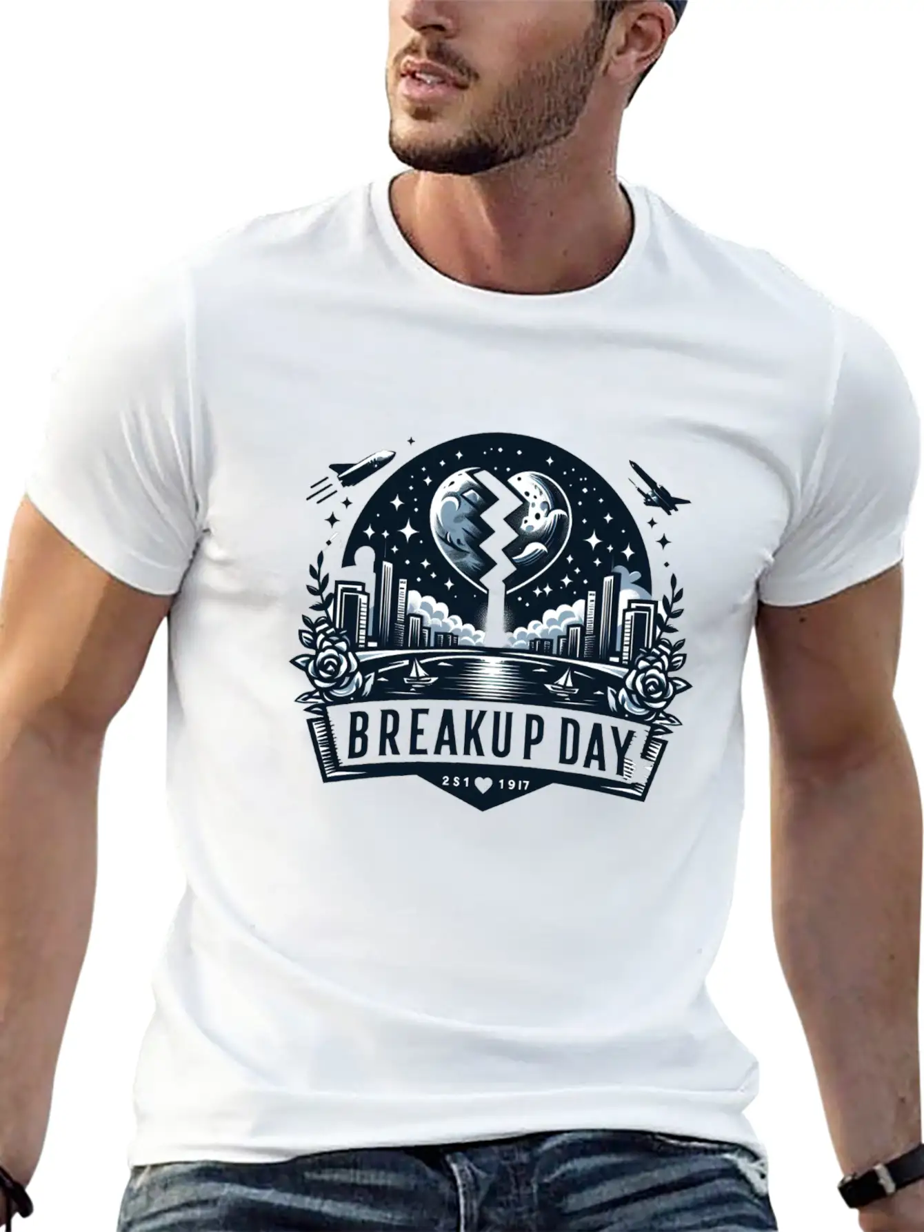 Breakup Day Unisex Casual T-Shirt – Clean Design For Daily Comfort