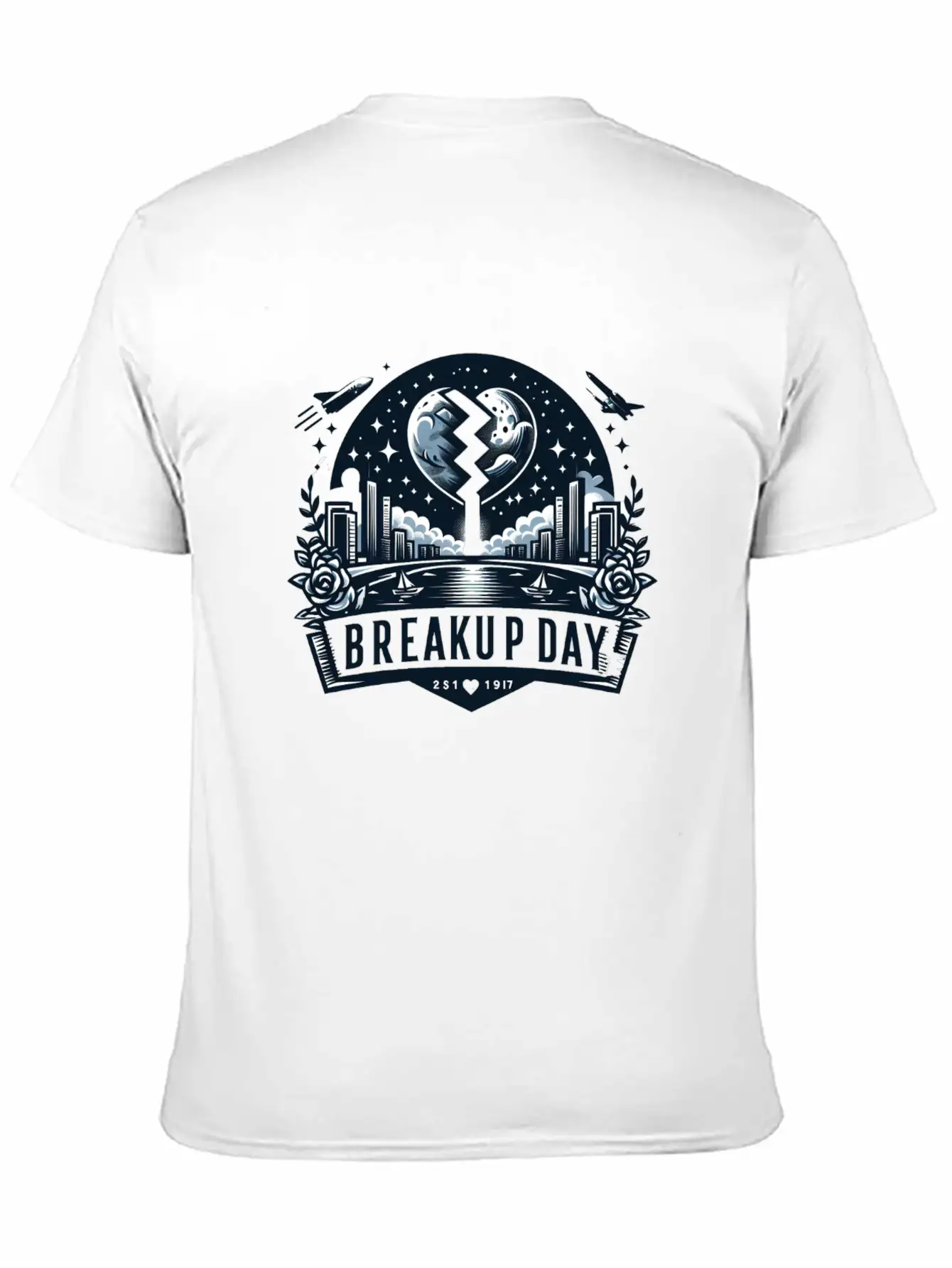 Breakup Day Unisex Casual T-Shirt – Clean Design For Daily Comfort