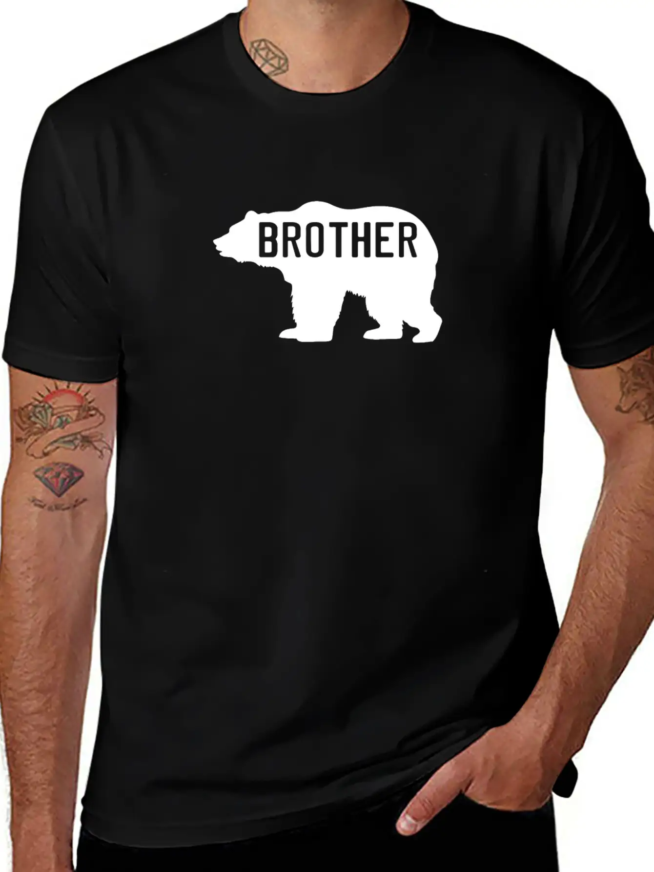 Brother Bear Unisex Casual T-Shirt – Clean Design For Daily Comfort
