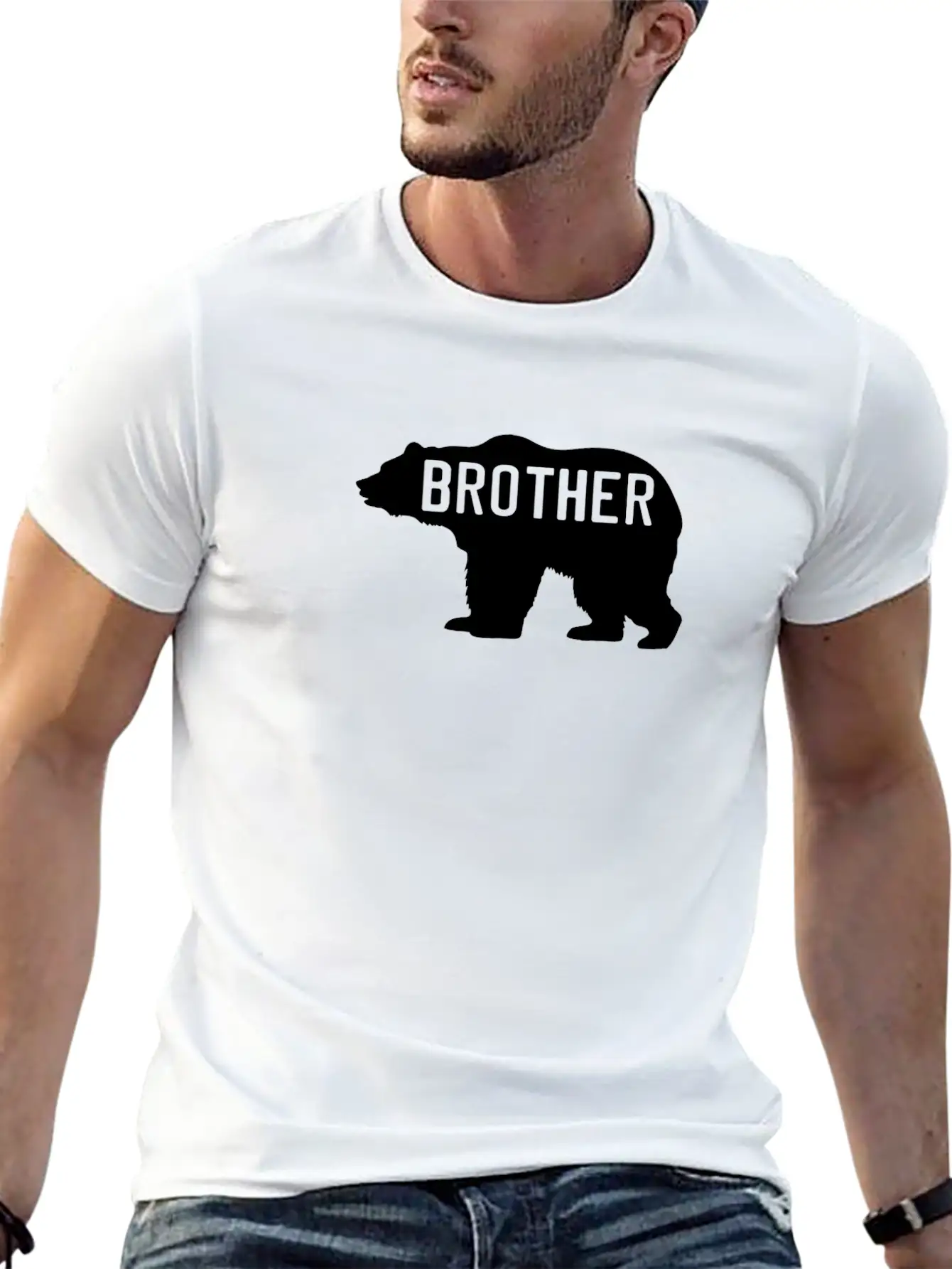 Brother Bear Unisex Casual T-Shirt – Clean Design For Daily Comfort
