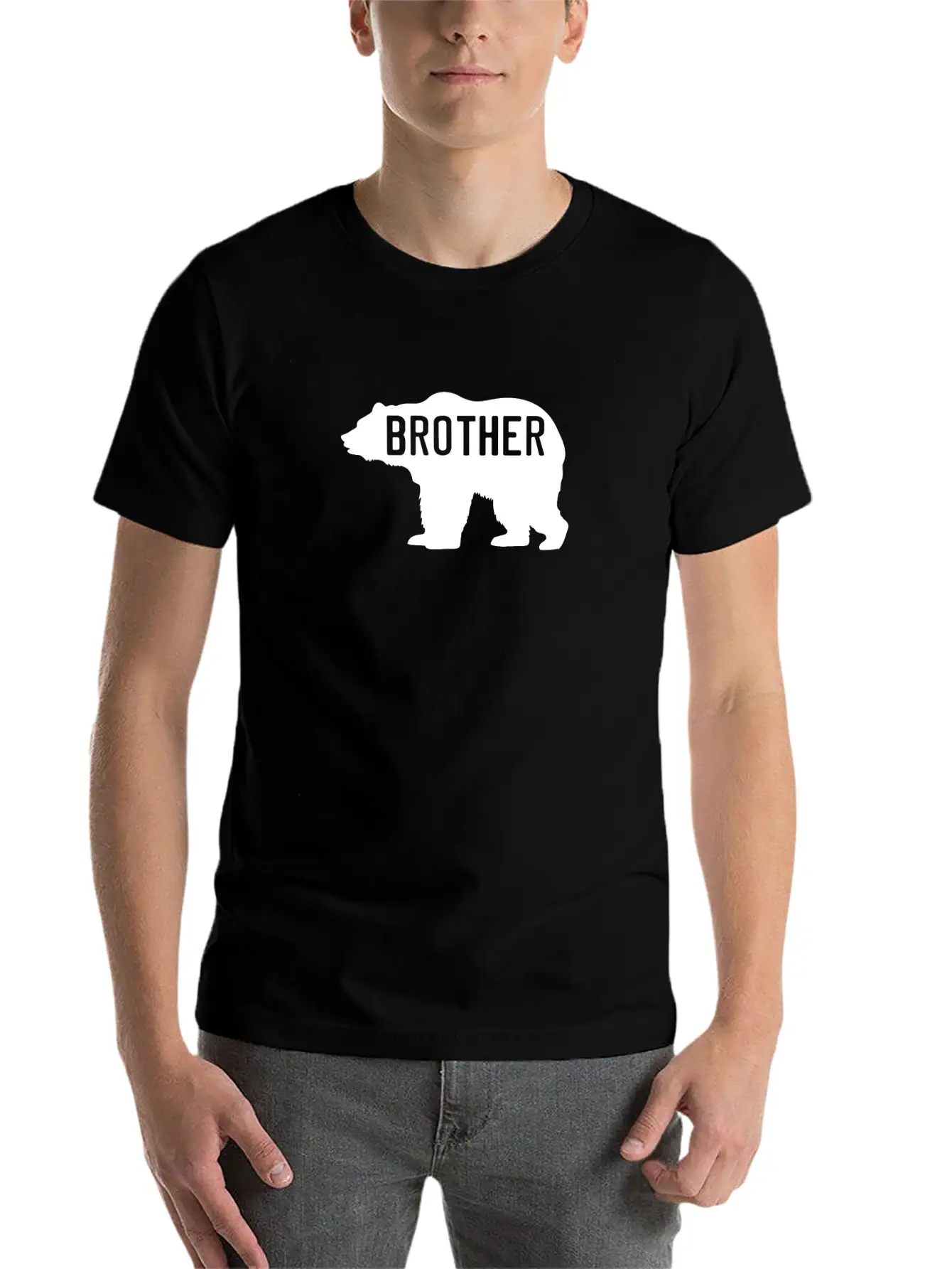 Brother Bear Unisex Casual T-Shirt – Clean Design For Daily Comfort