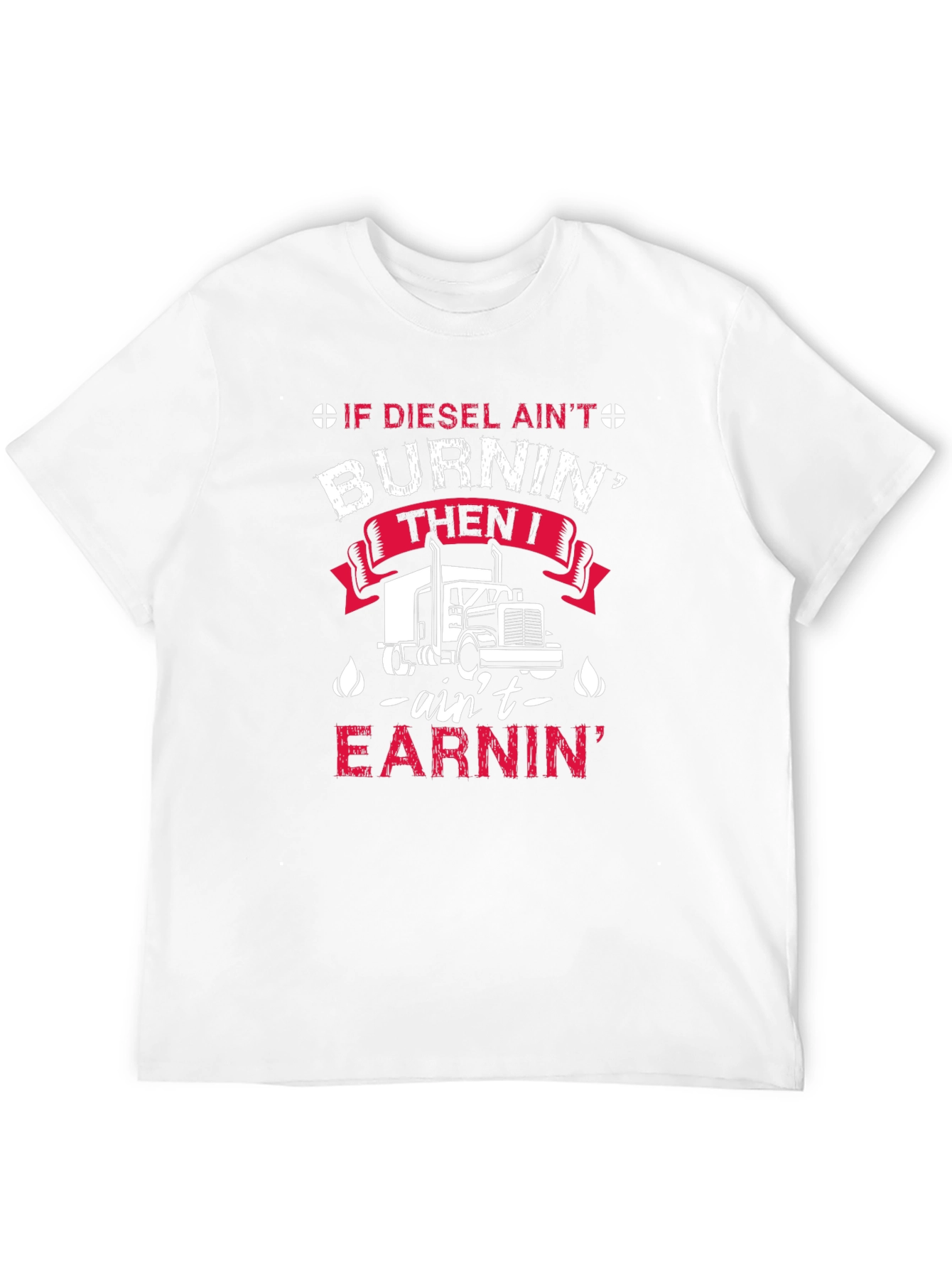 Diesel Burnin Trucker T-Shirt