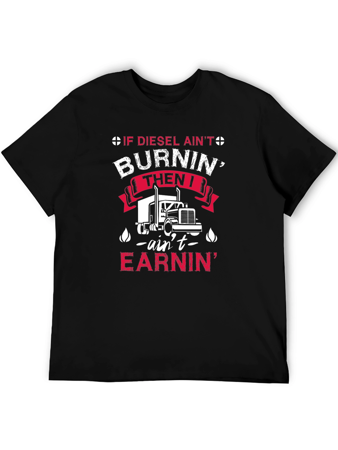 Diesel Burnin Trucker T-Shirt