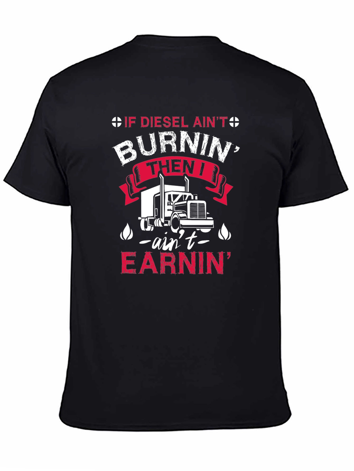 Diesel Burnin Trucker T-Shirt