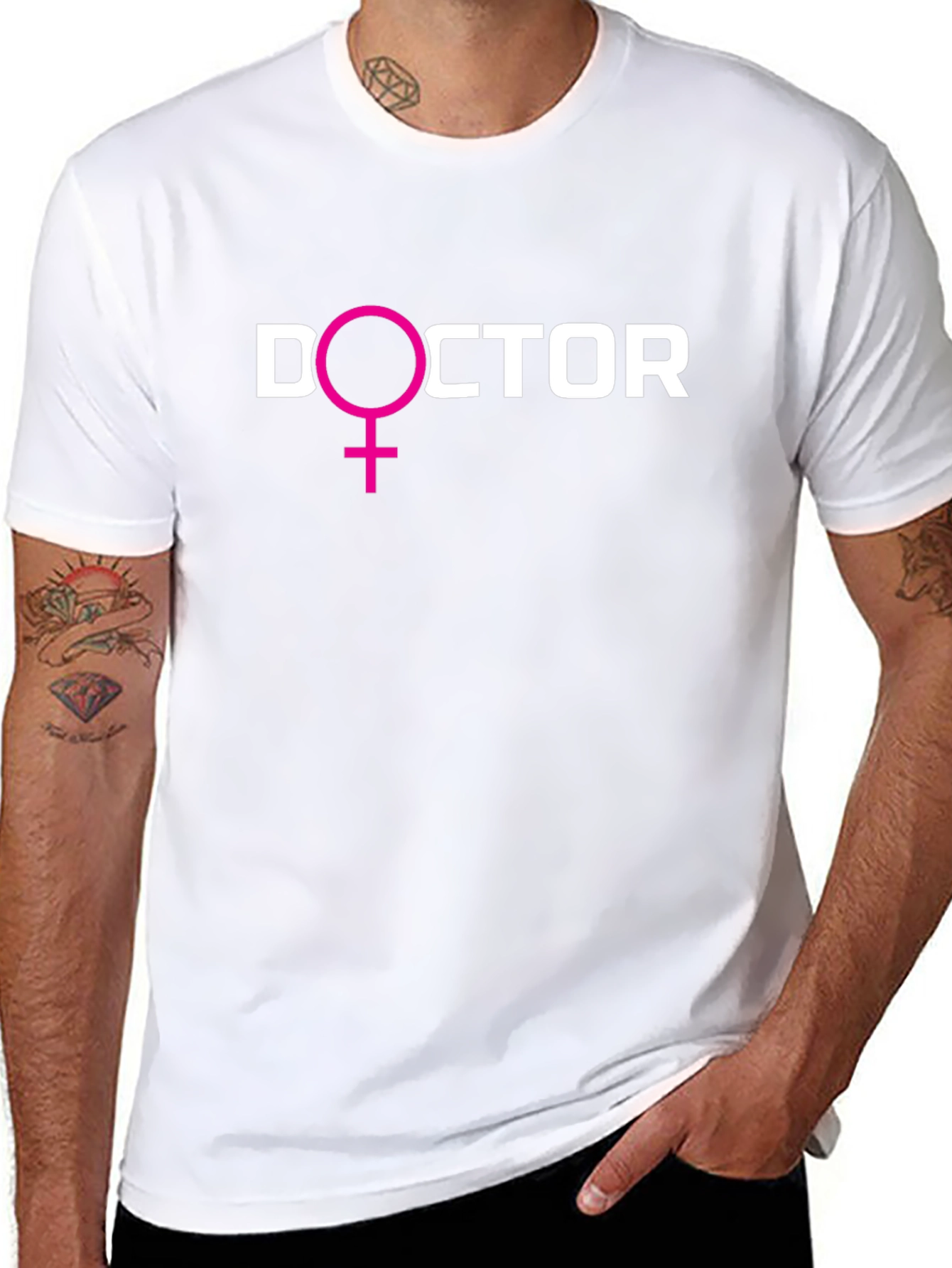 Female Doctor T-Shirt - Empowering Women in Medicine