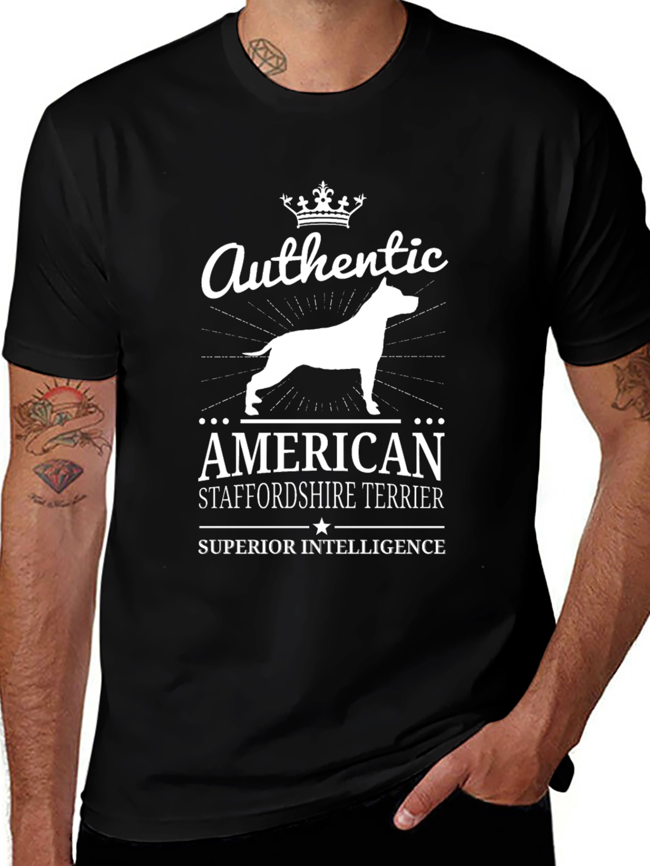 Authentic American Staffordshire Terrier T-Shirt