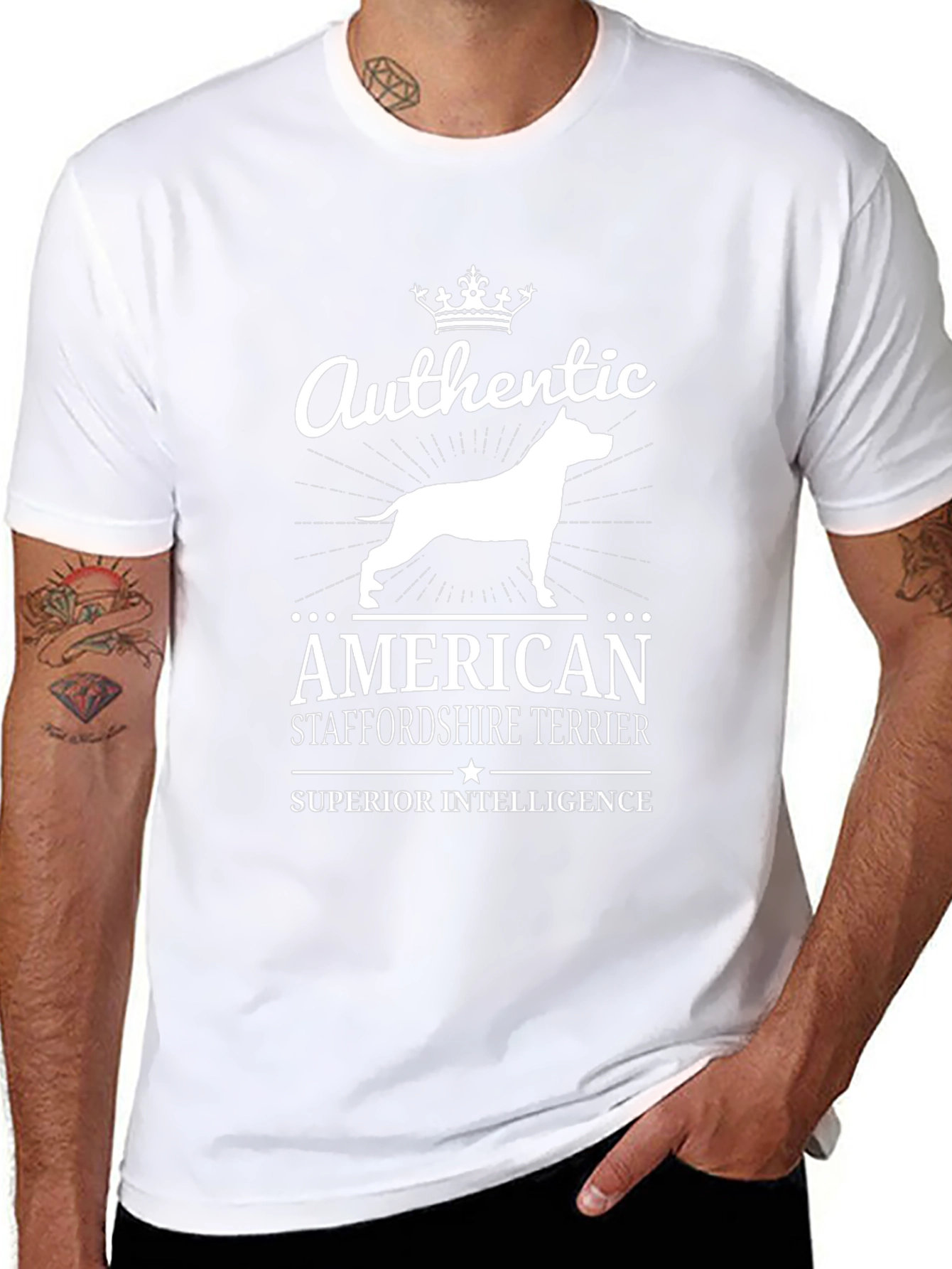 Authentic American Staffordshire Terrier T-Shirt