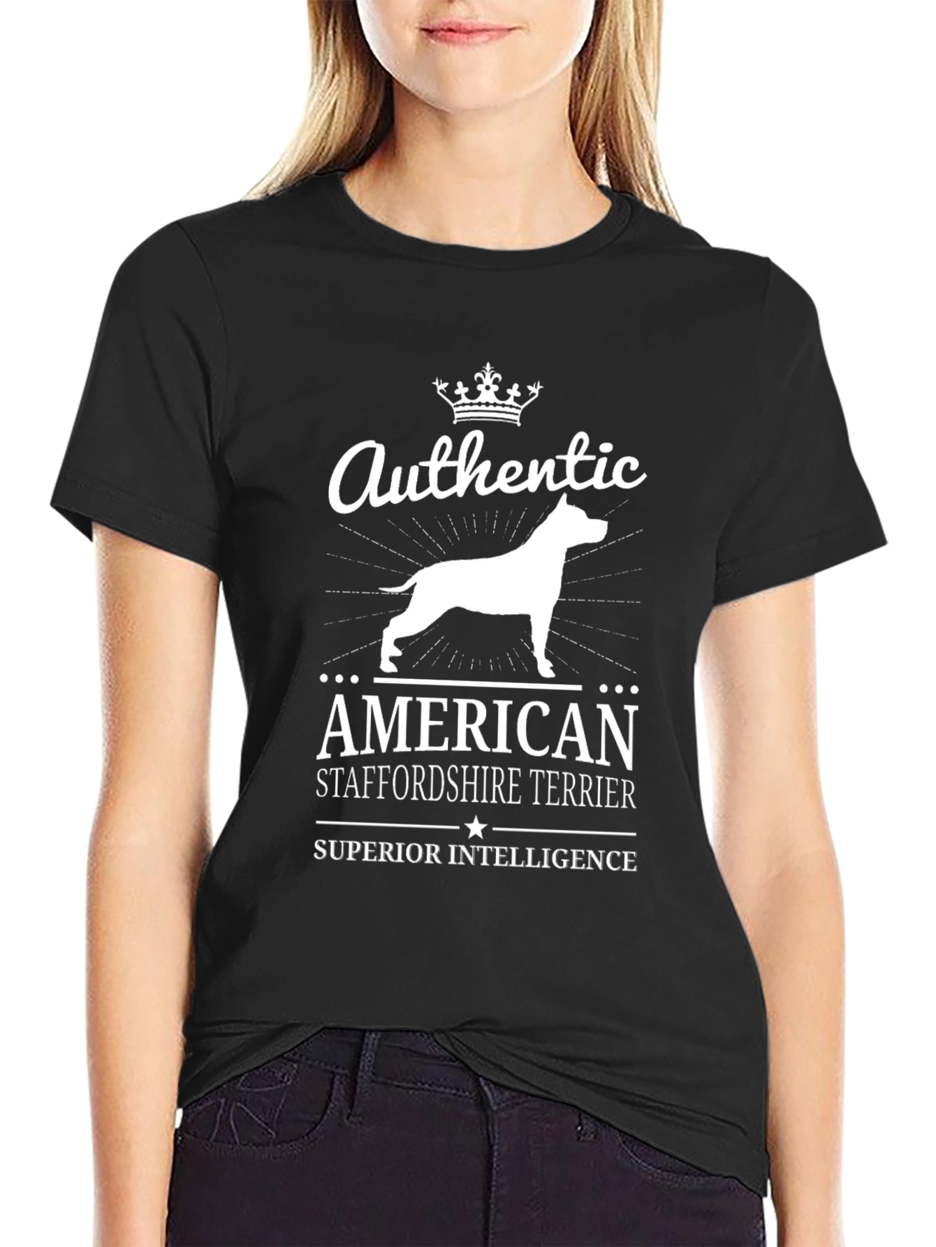 Authentic American Staffordshire Terrier T-Shirt