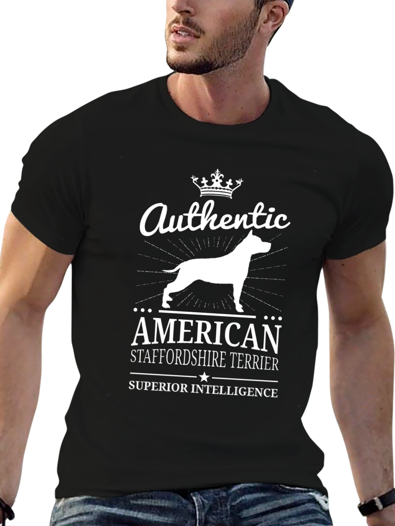 Authentic American Staffordshire Terrier T-Shirt