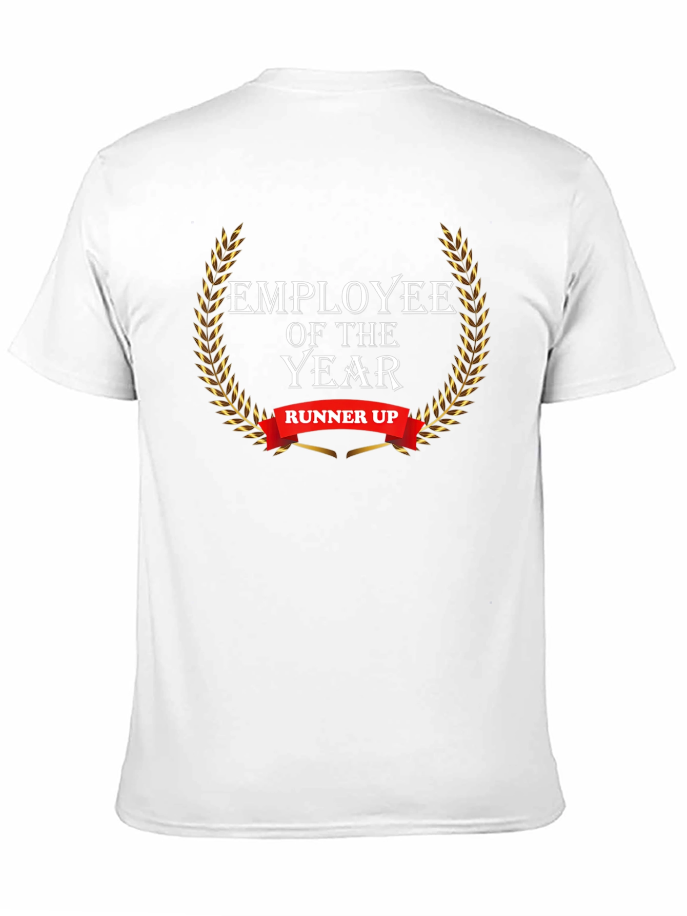 Employee of the Year Runner Up Black Graphic Tee